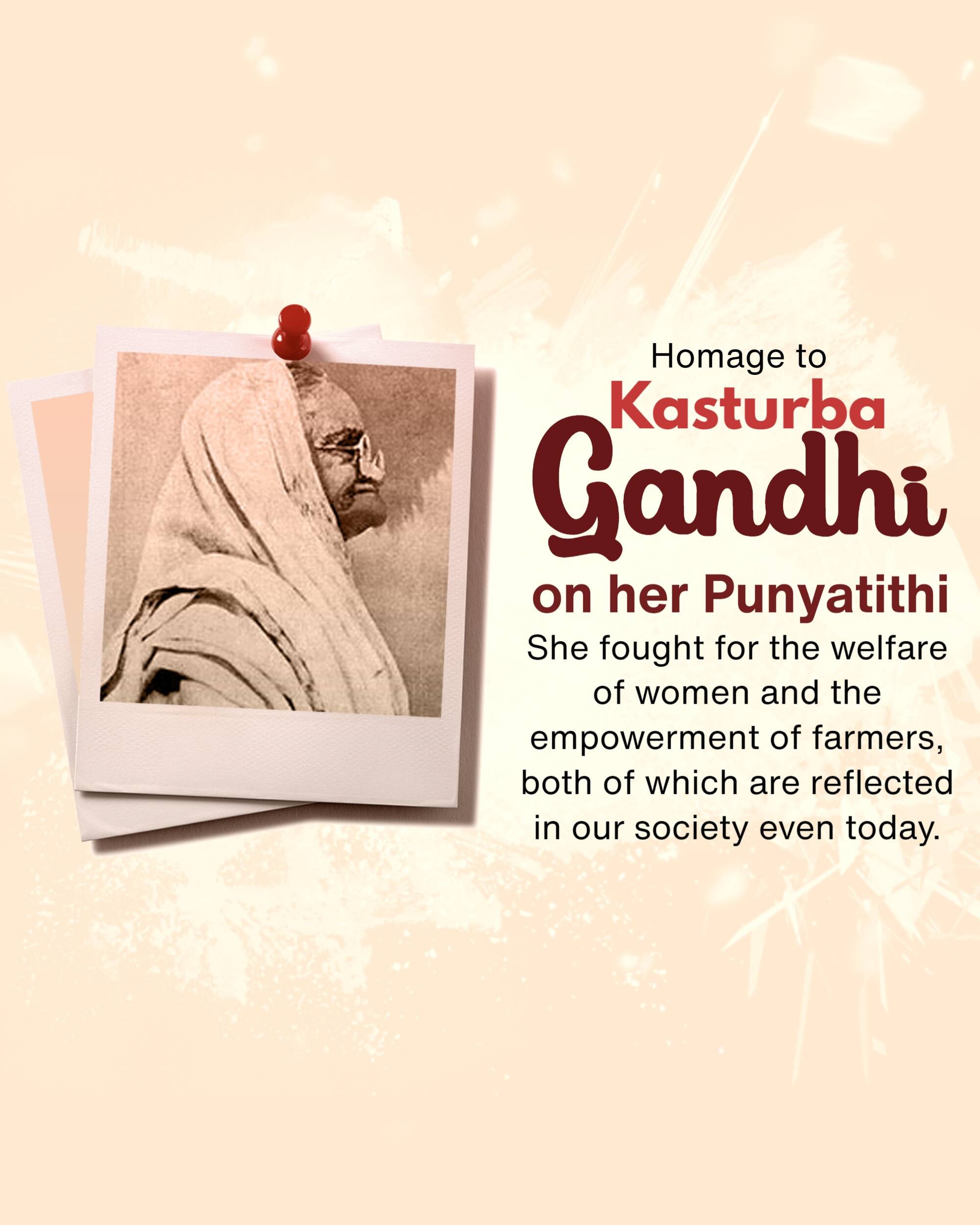 Kasturba Gandhi Punyatithi