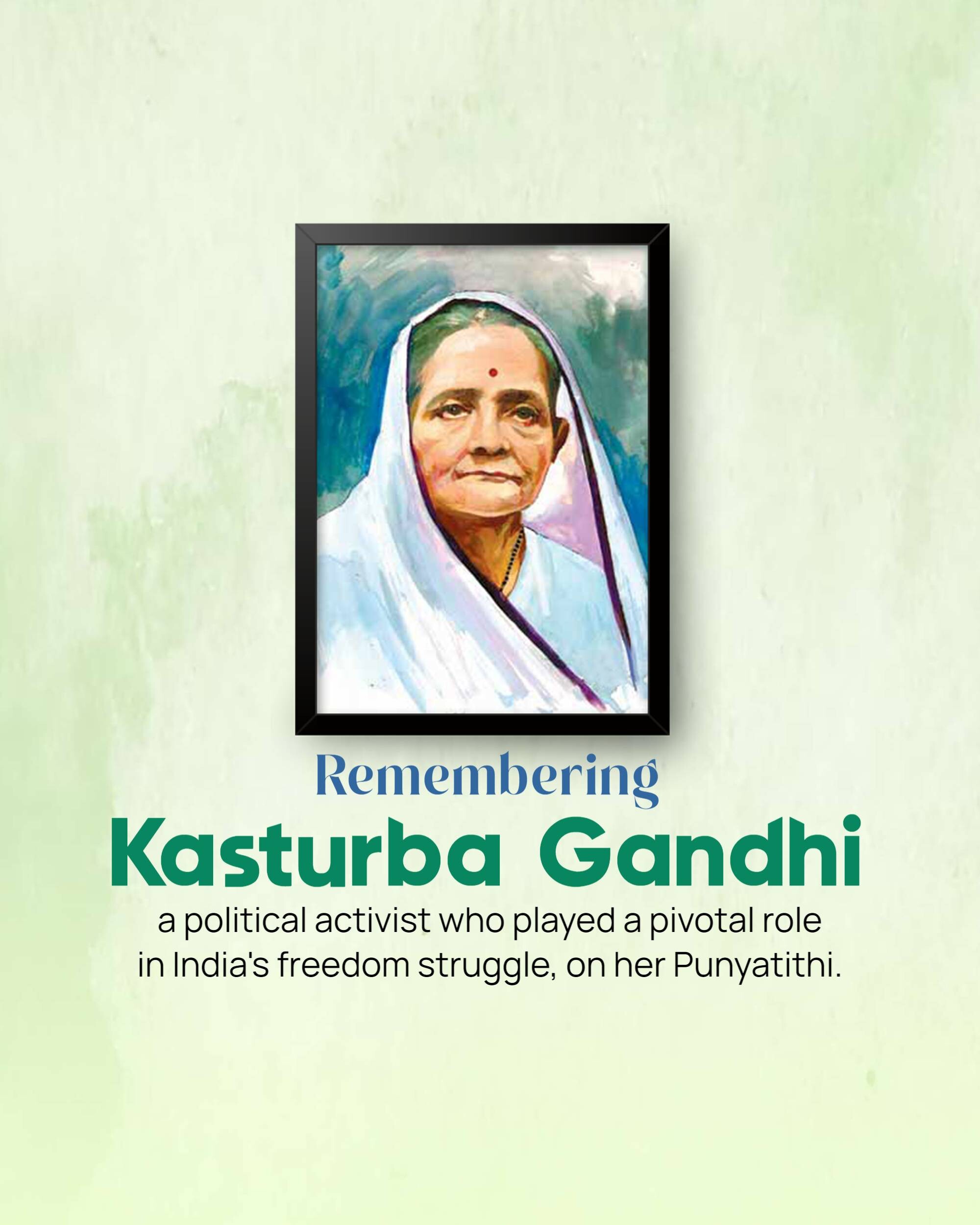 Kasturba Gandhi Punyatithi