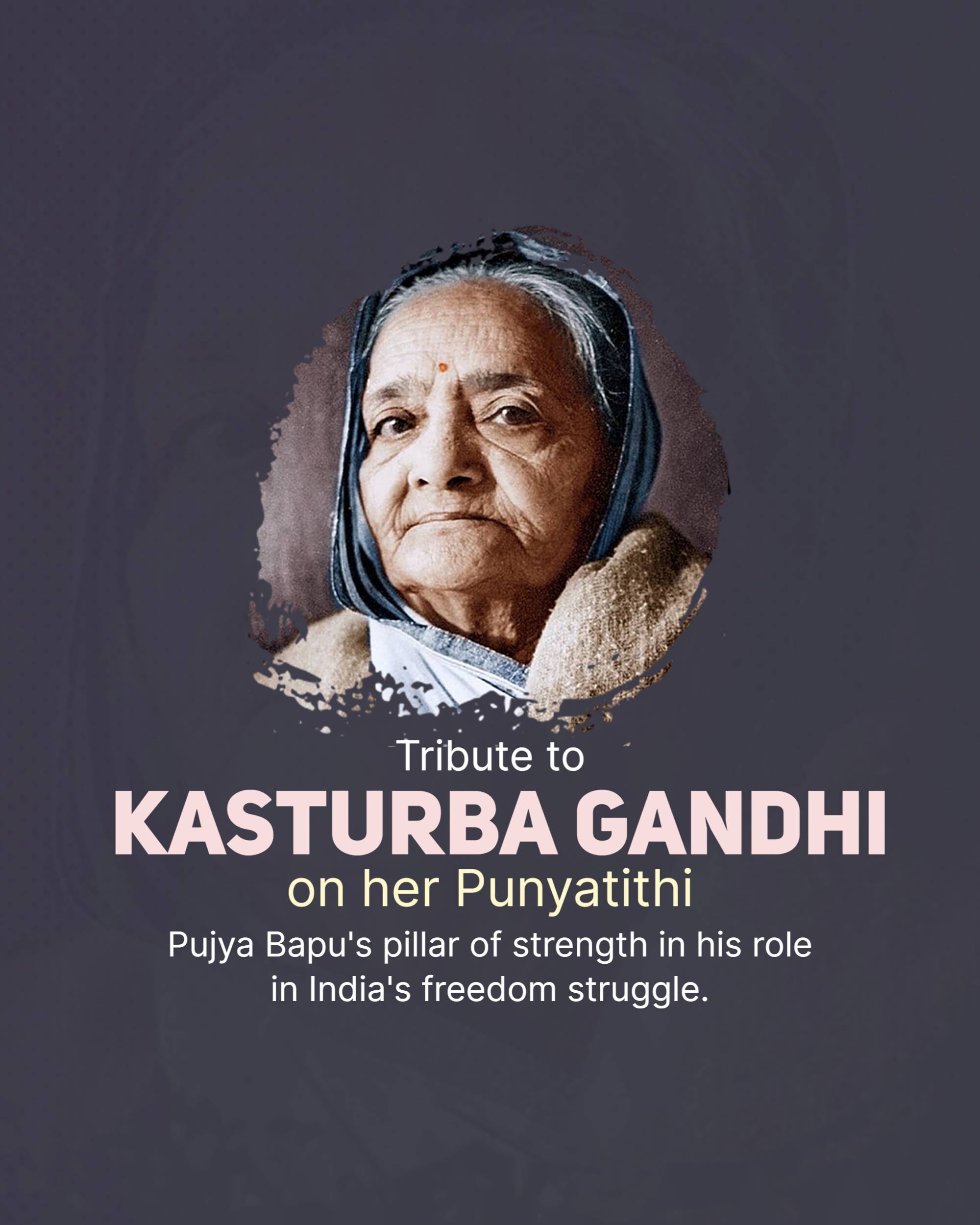 Kasturba Gandhi Punyatithi