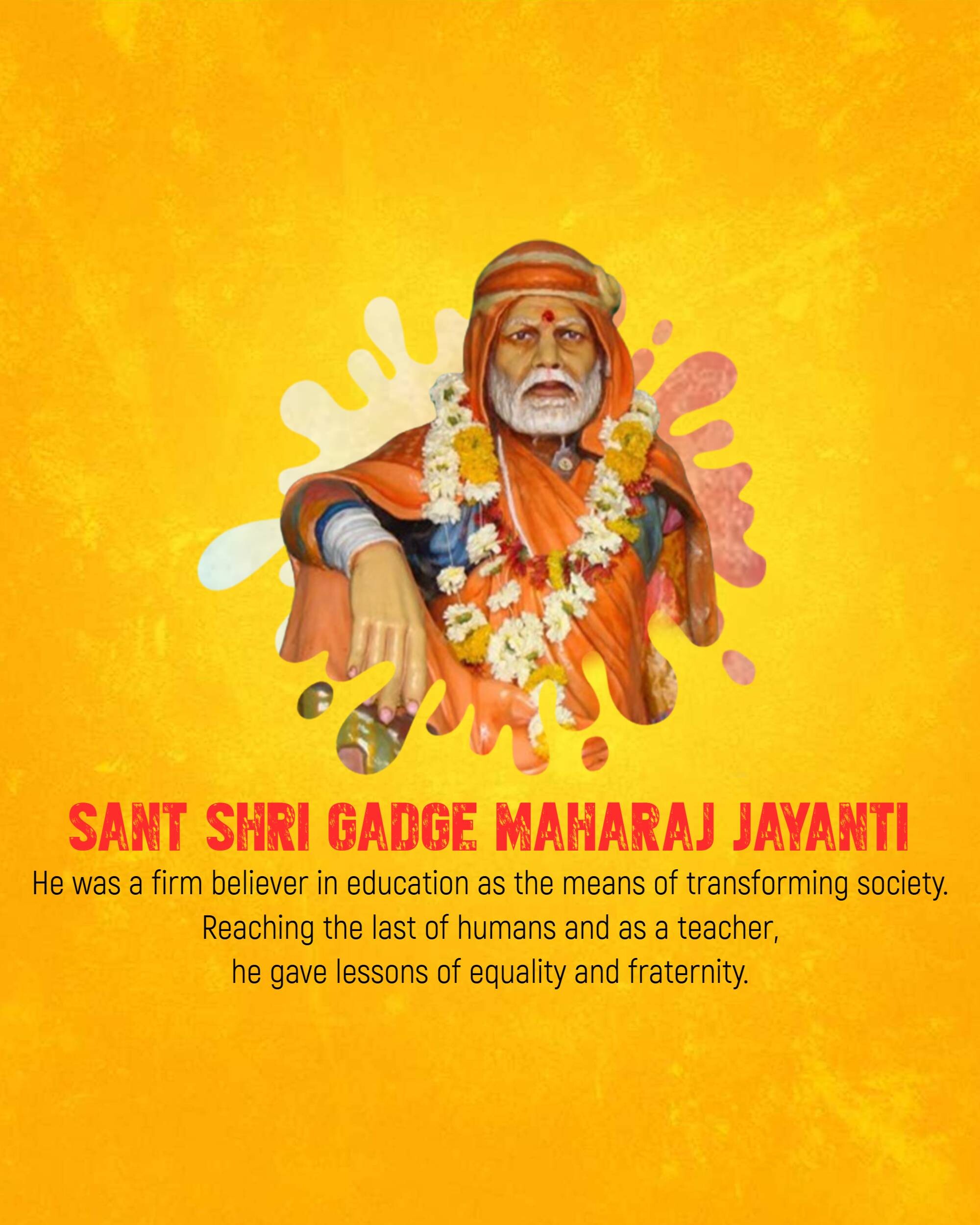 Gadge Maharaj Jayanti