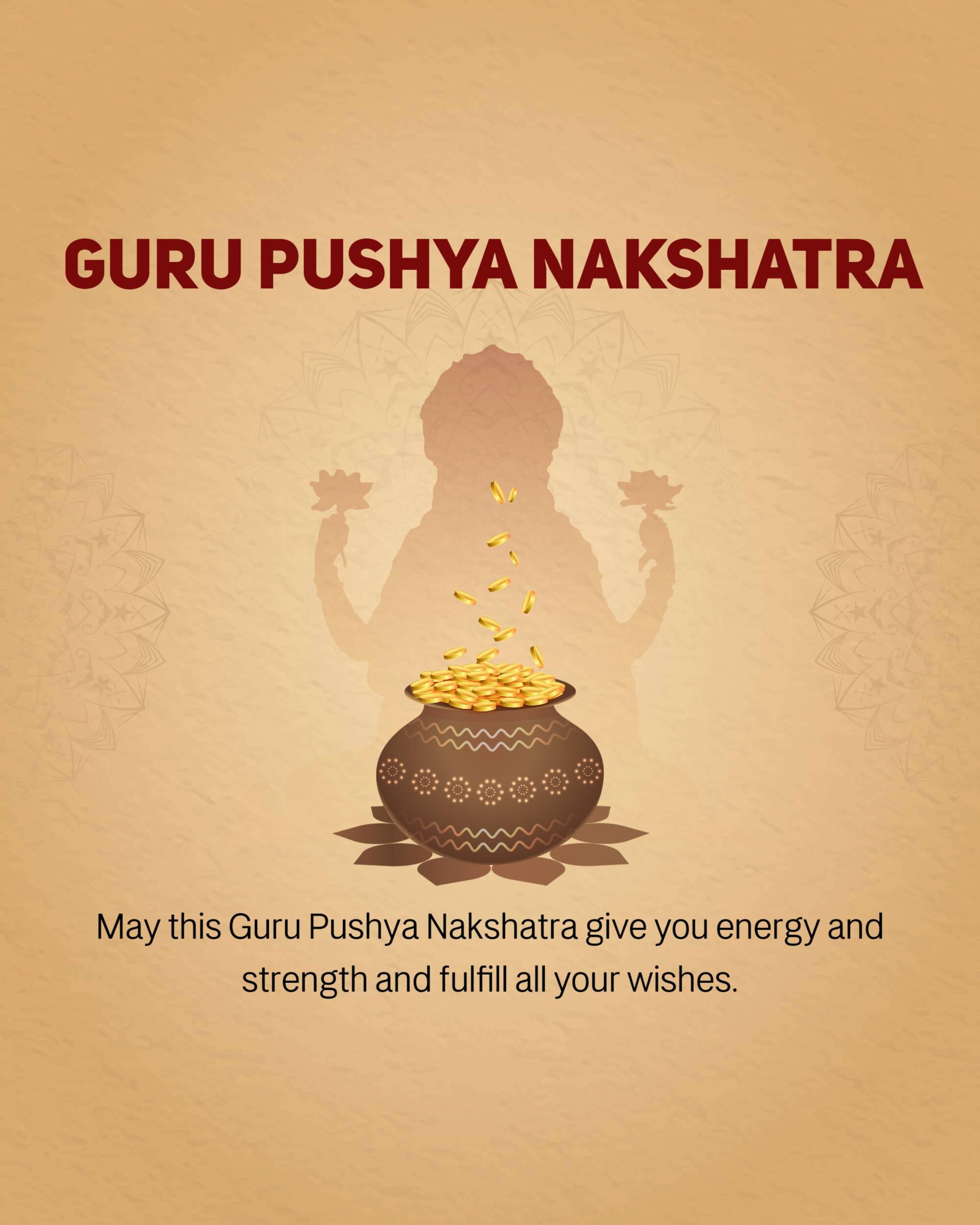 Guru Pushya Nakshatra