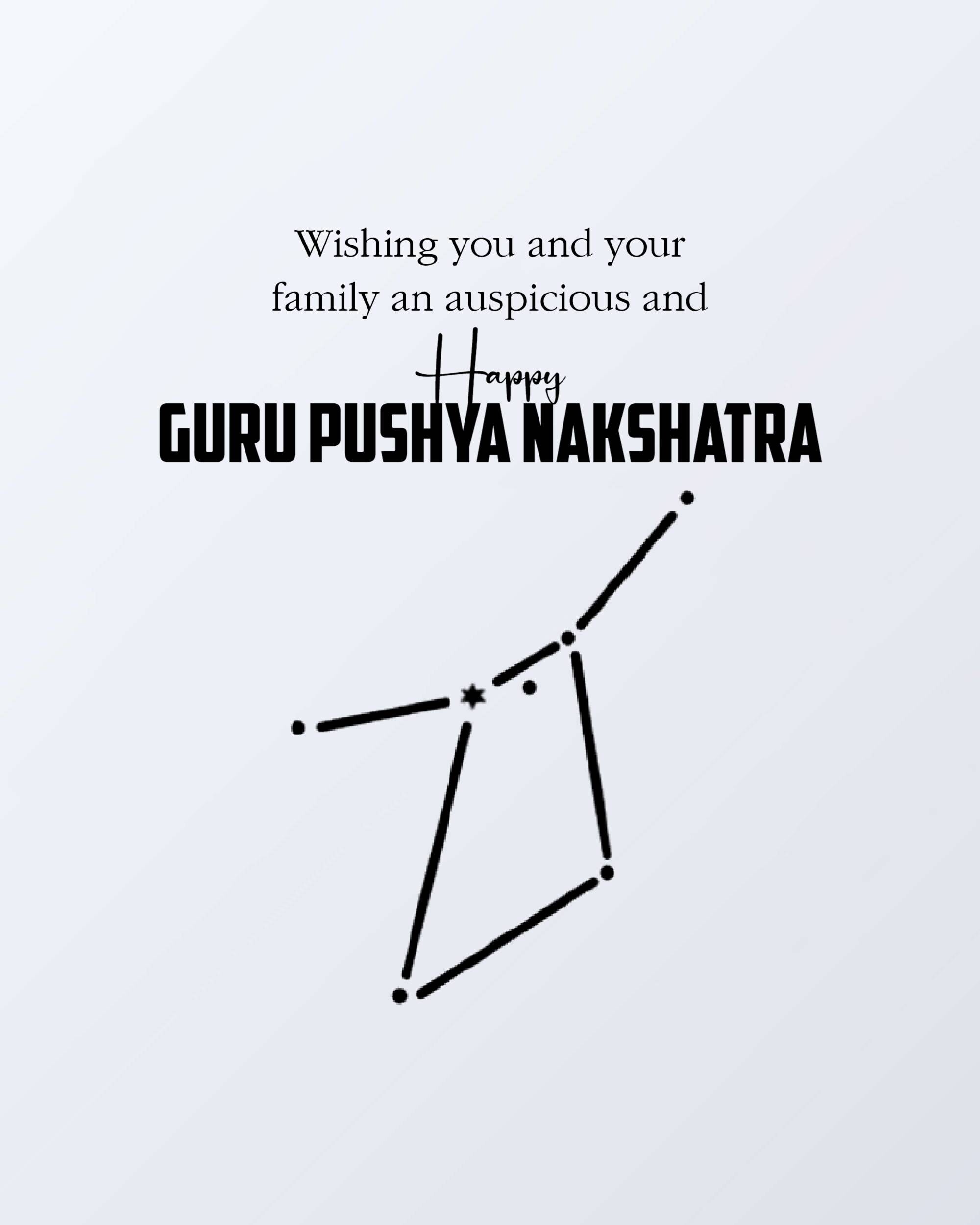 Guru Pushya Nakshatra