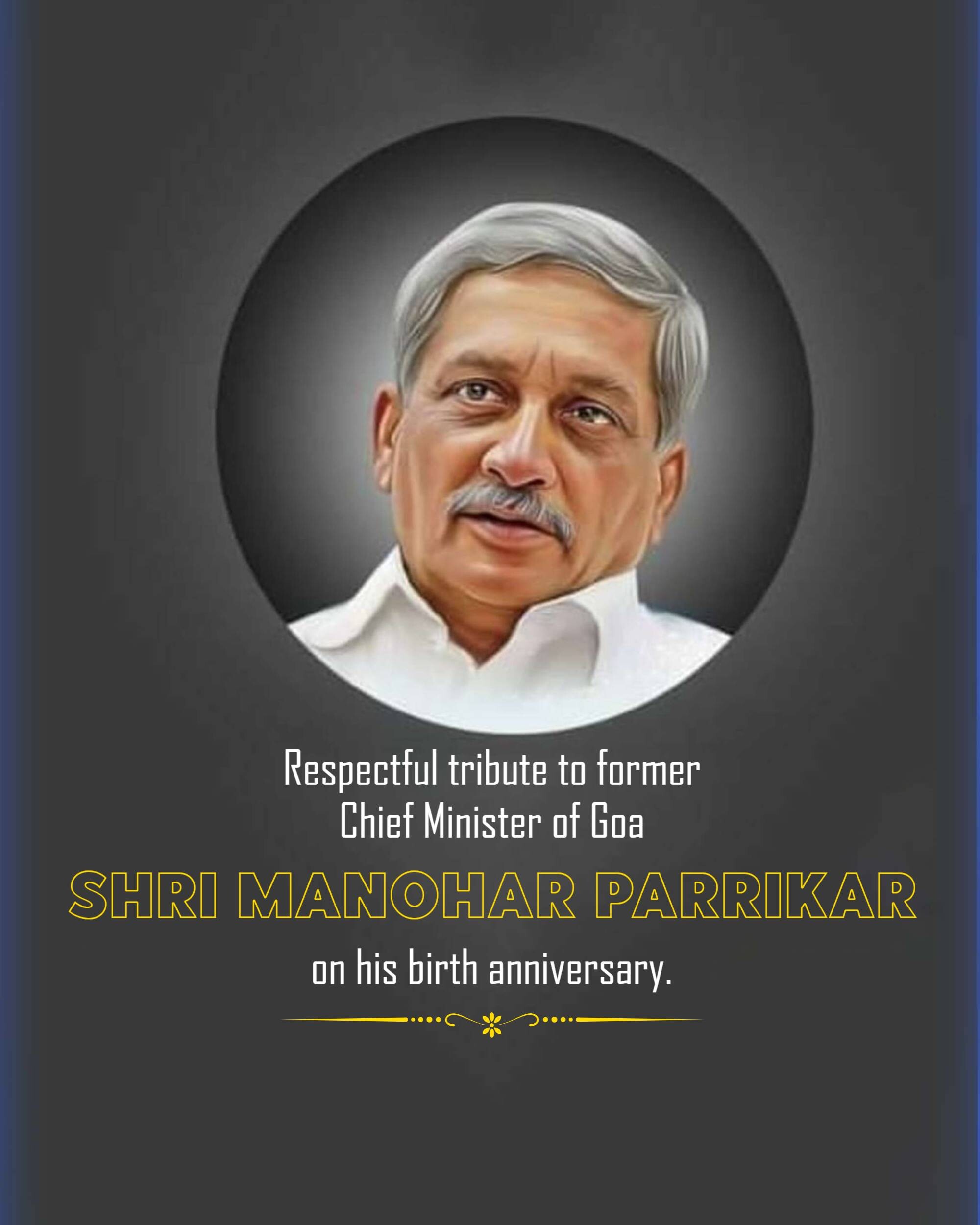 Manohar Parrikar Jayanti