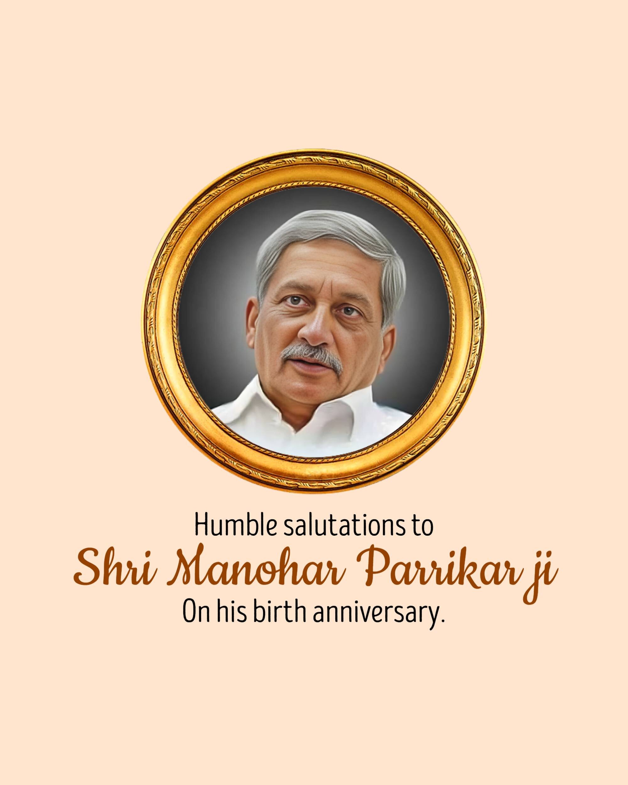Manohar Parrikar Jayanti