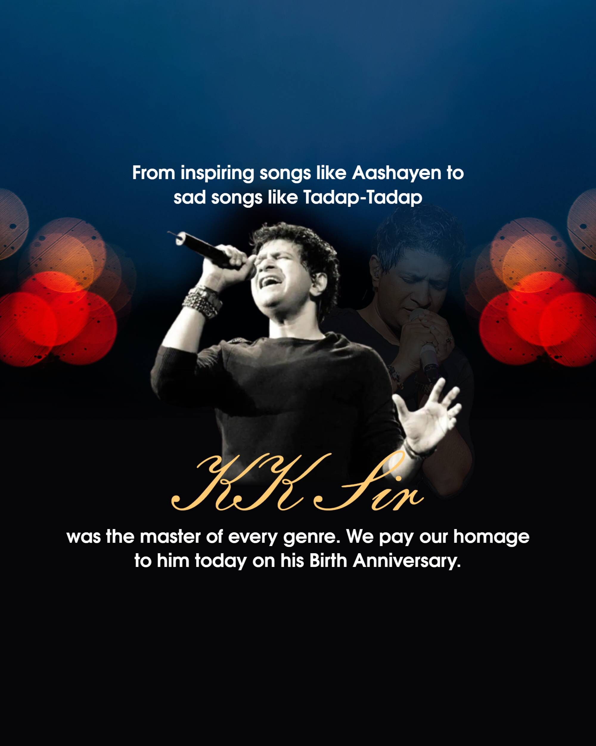 KK Birth Anniversary