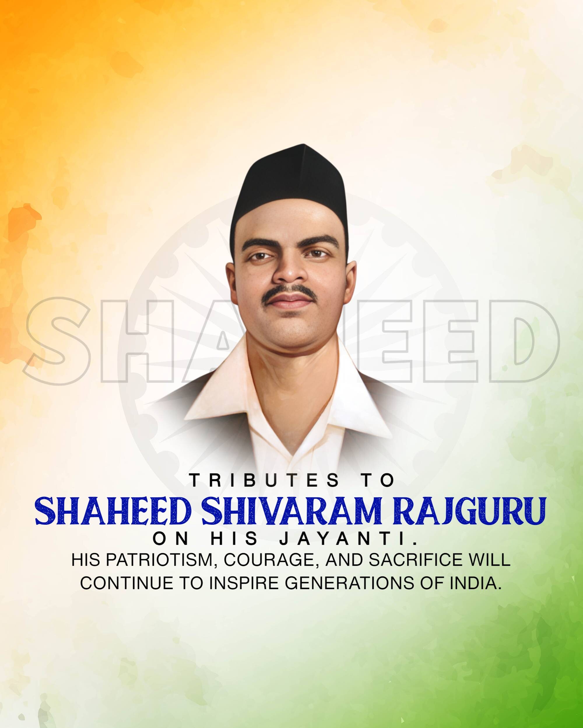 Shivaram Rajguru Jayanti