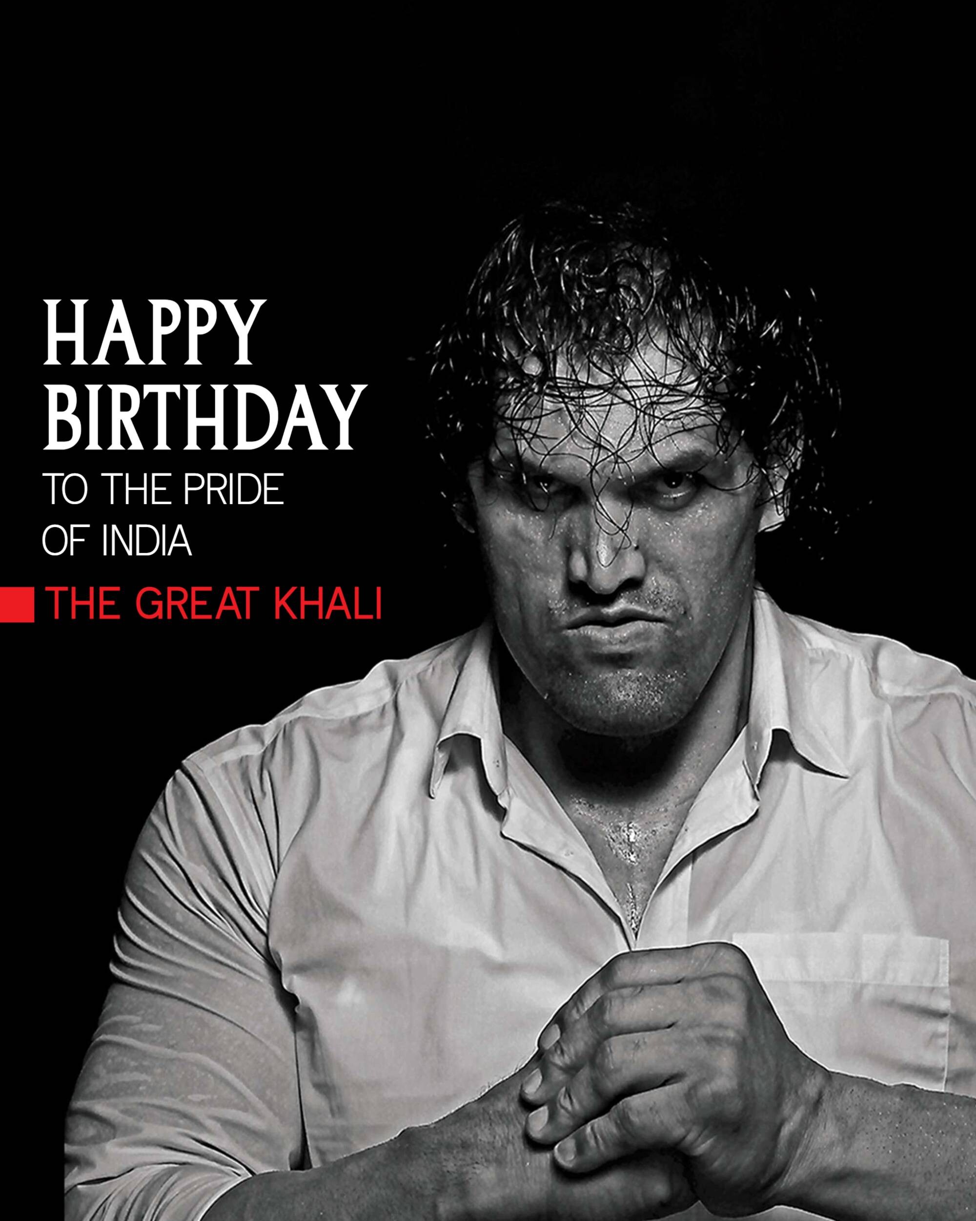 The Great Khali Birthday