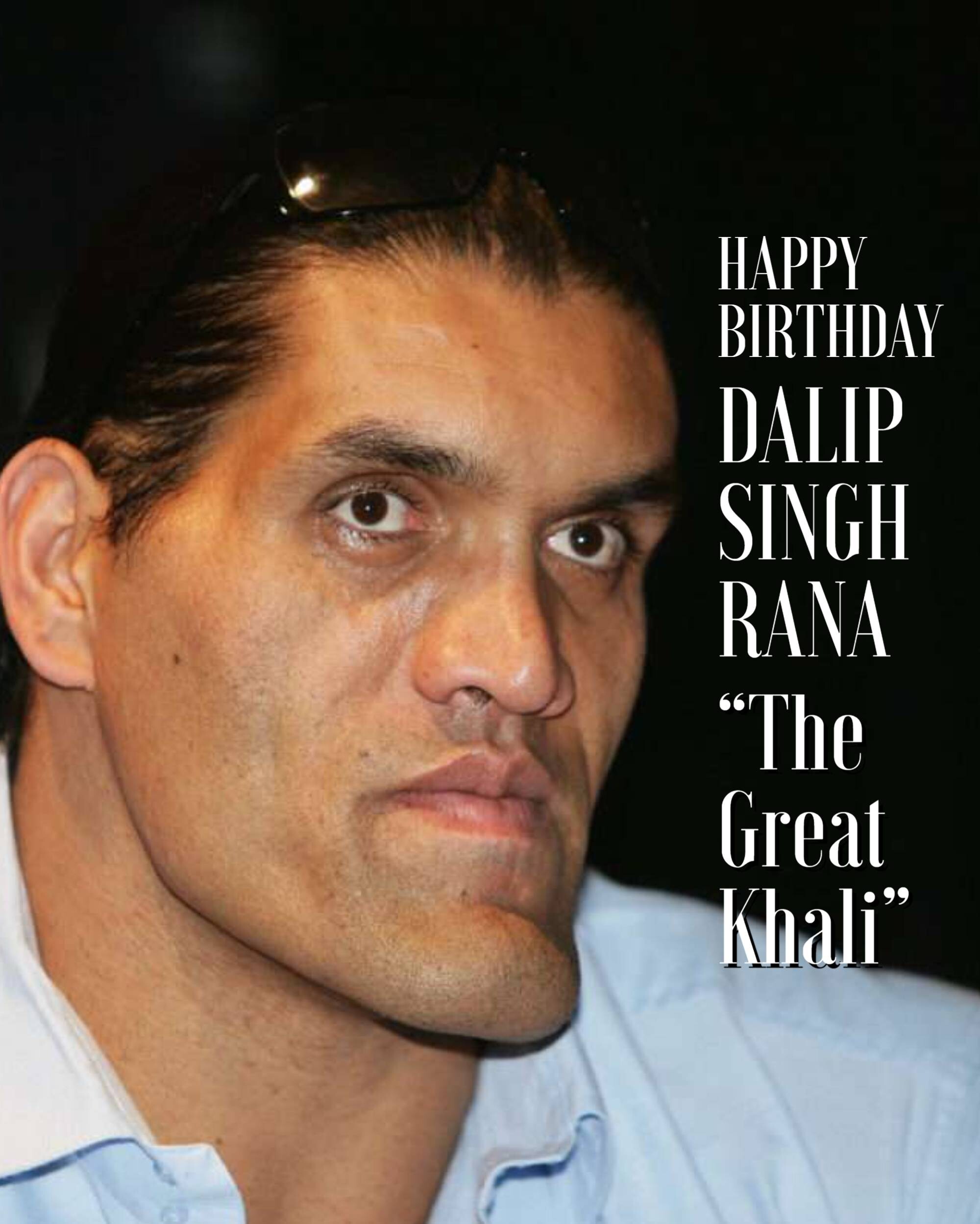 The Great Khali Birthday