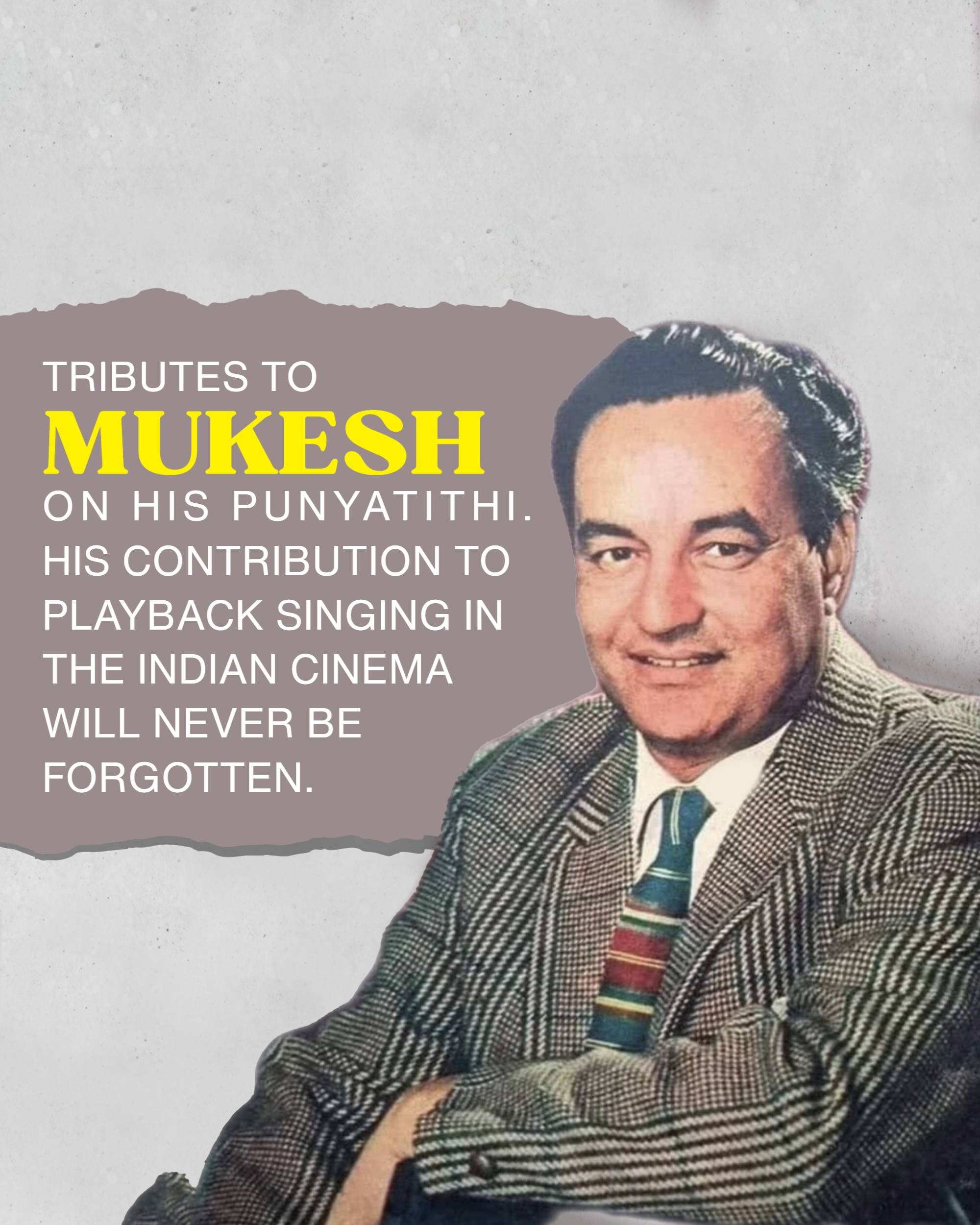 Mukesh Chand Mathur Punyatithi