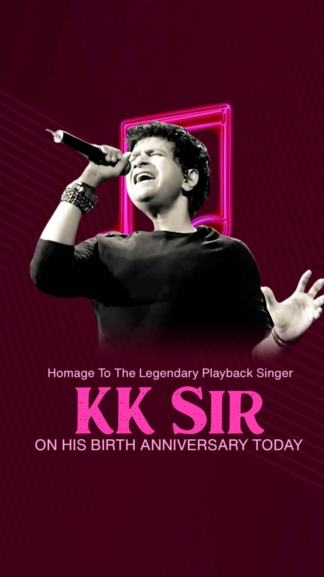 KK Birth Anniversary
