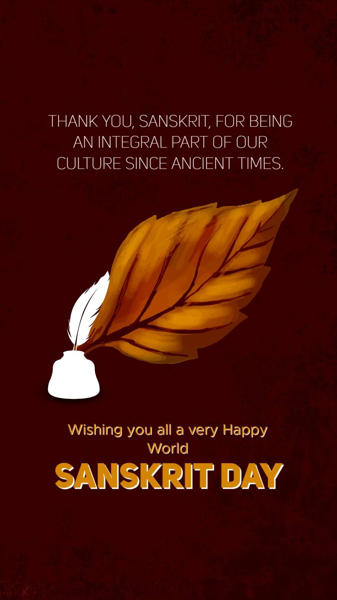 World Sanskrit Day