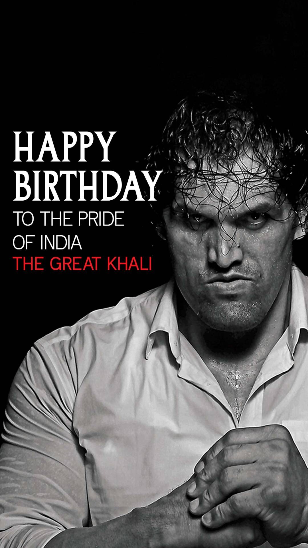 The Great Khali Birthday