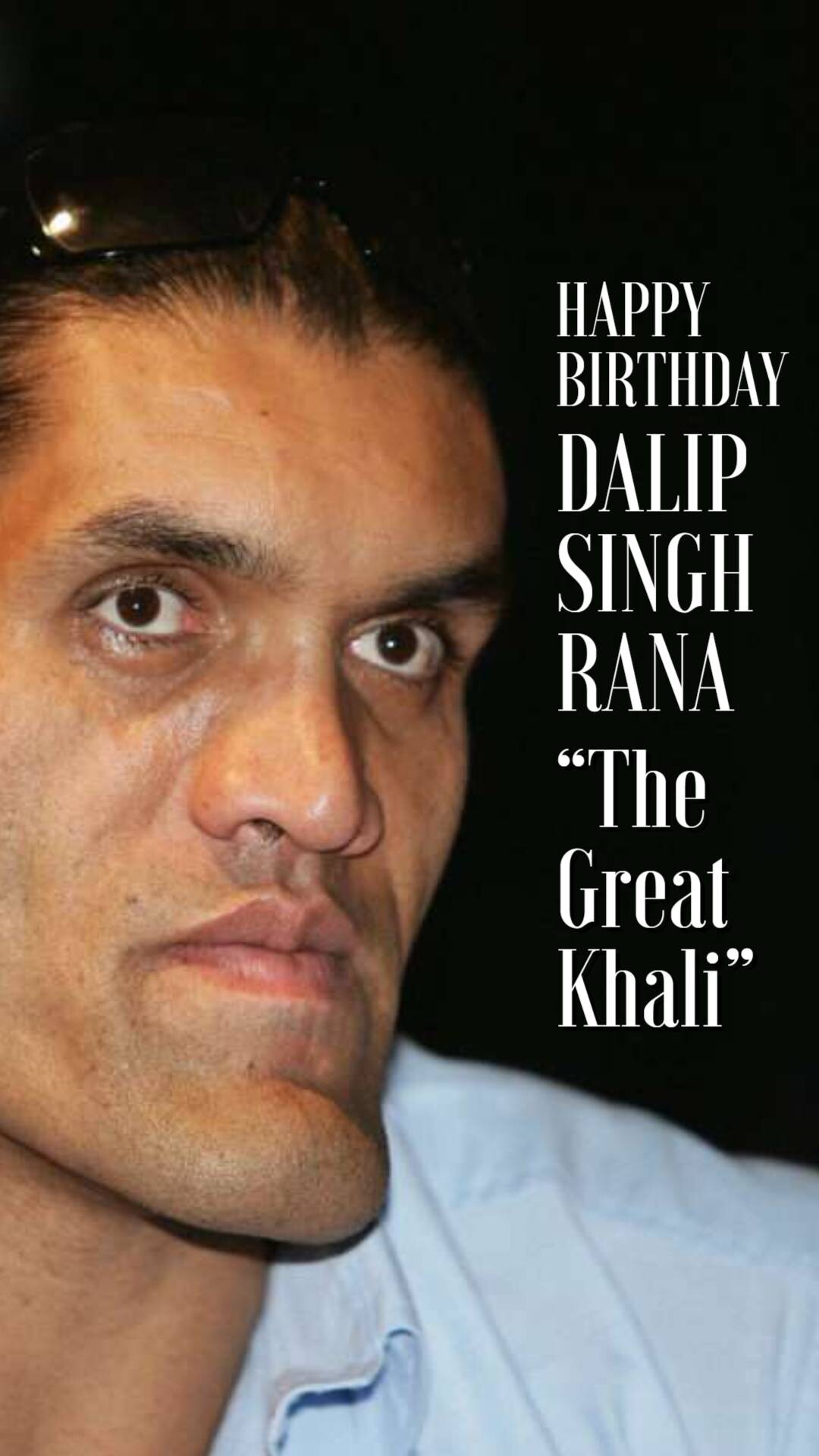 The Great Khali Birthday