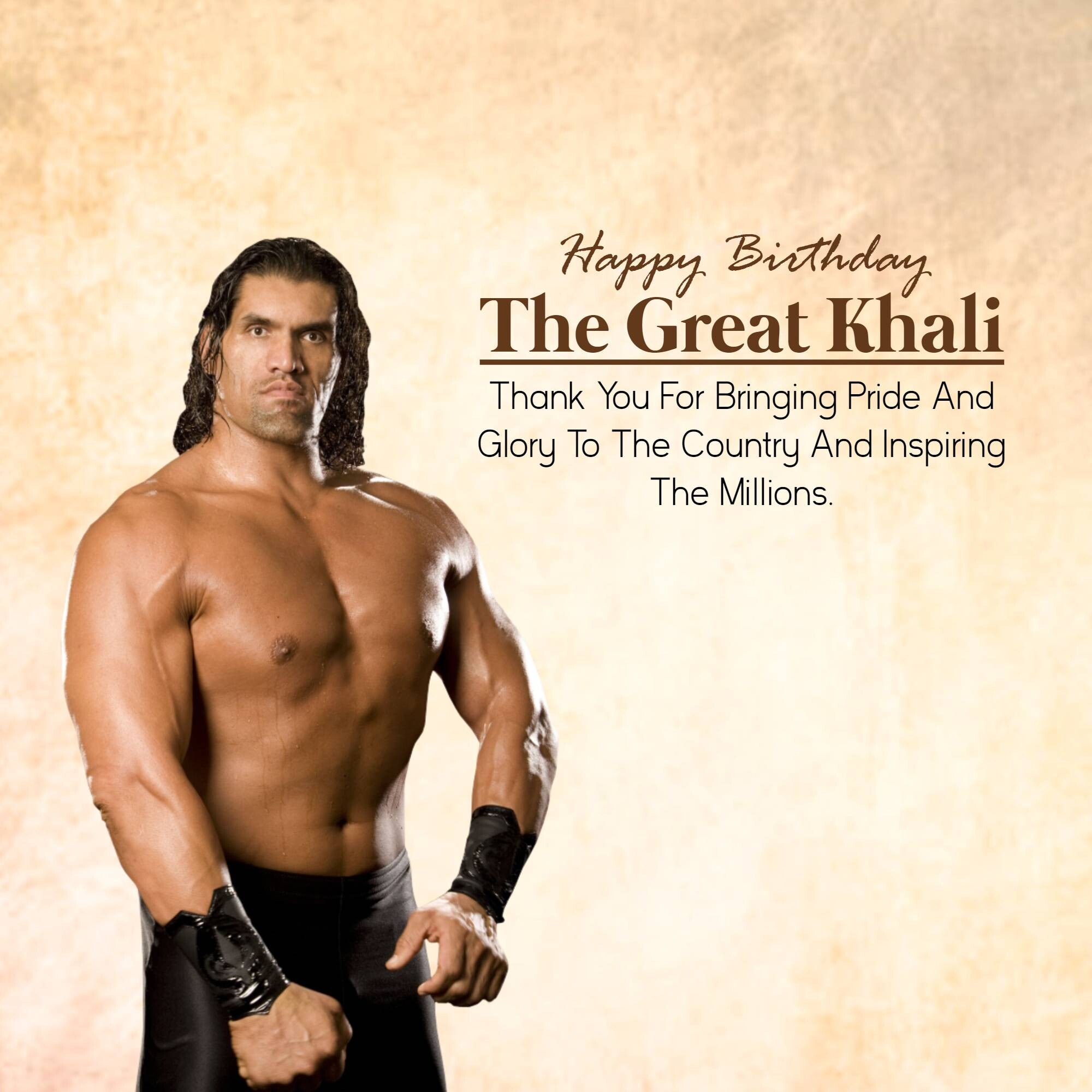 The Great Khali Birthday