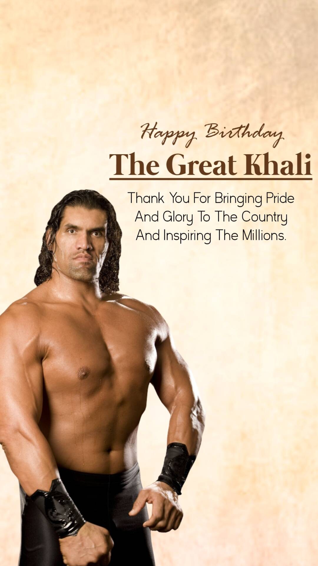 The Great Khali Birthday