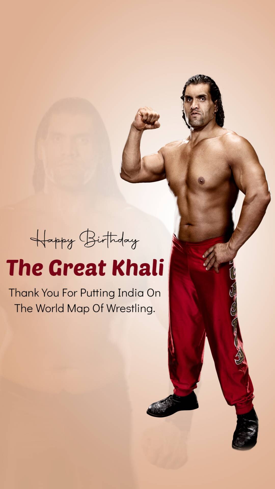 The Great Khali Birthday