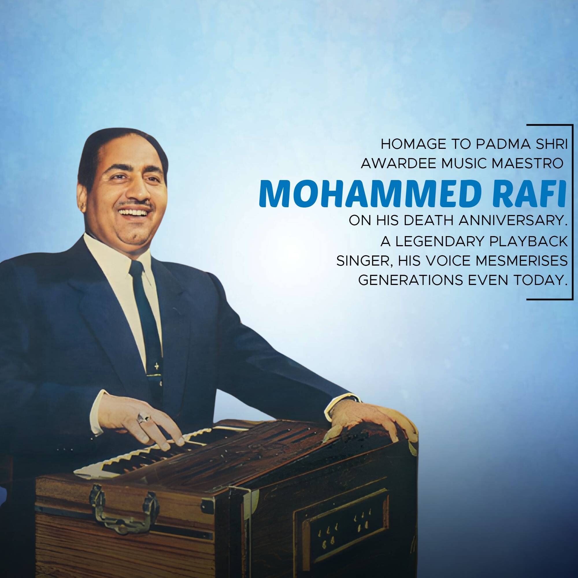 Mohammed Rafi Punyatithi