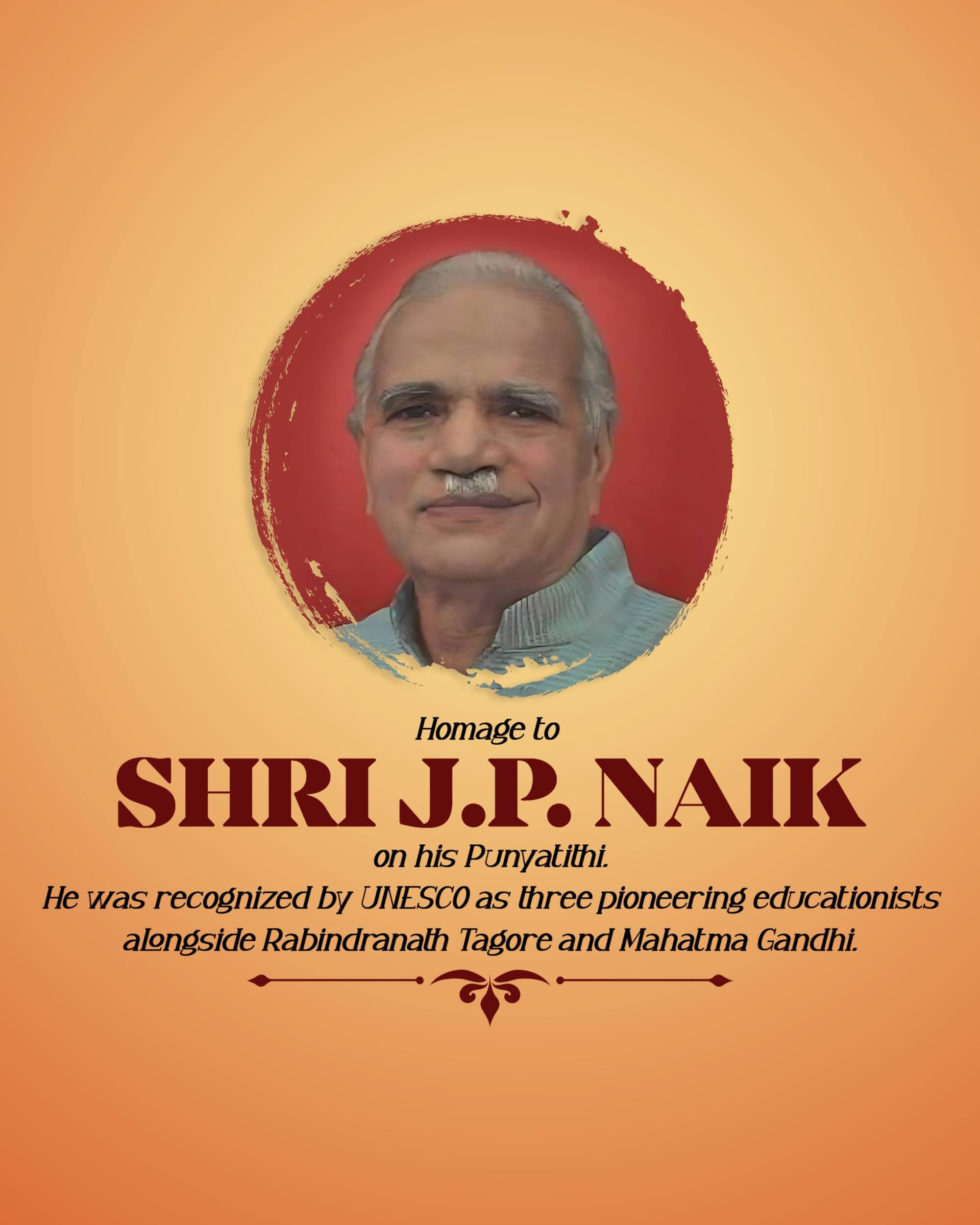 Shri Jayant Pandurang Naik Punyatithi