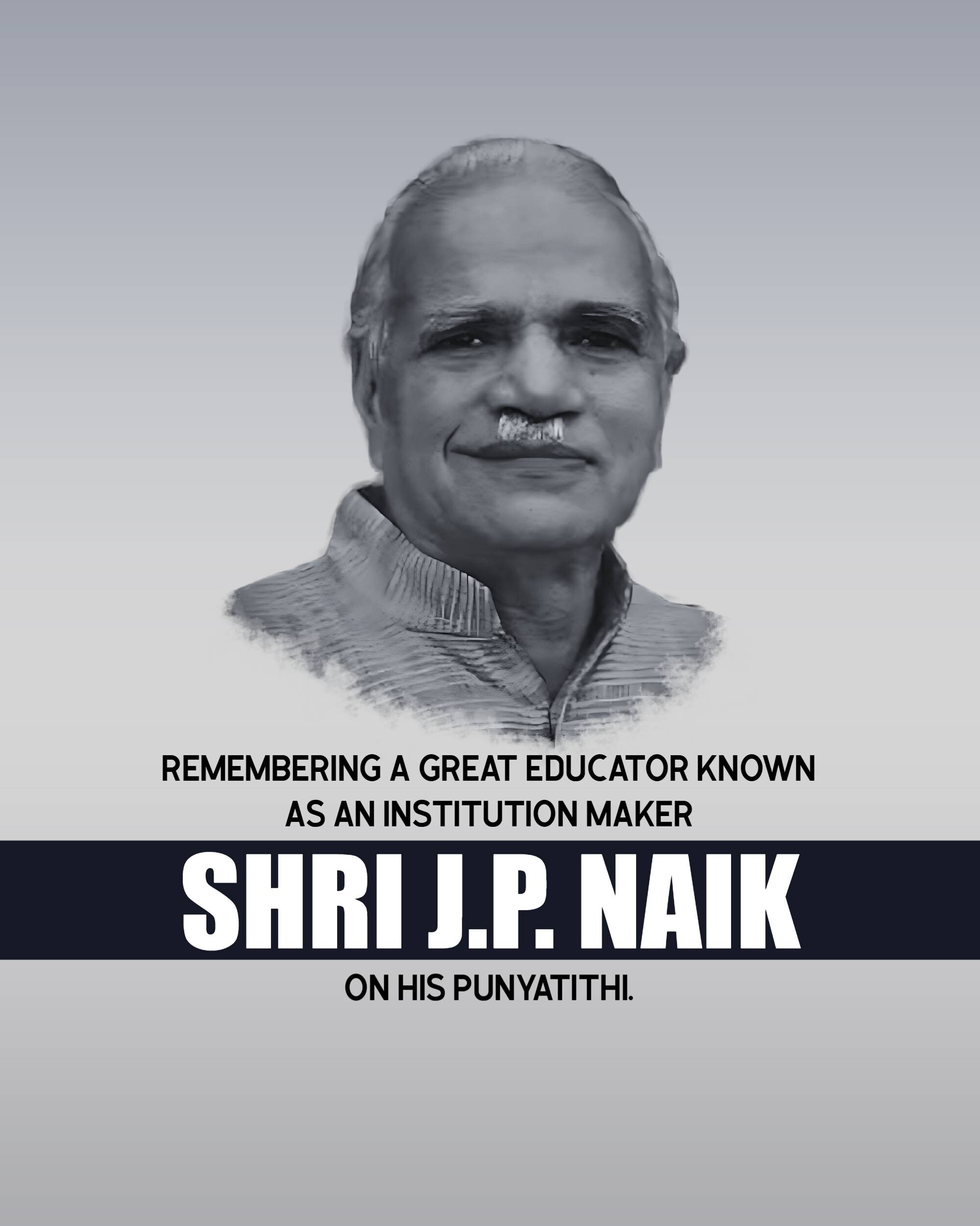 Shri Jayant Pandurang Naik Punyatithi