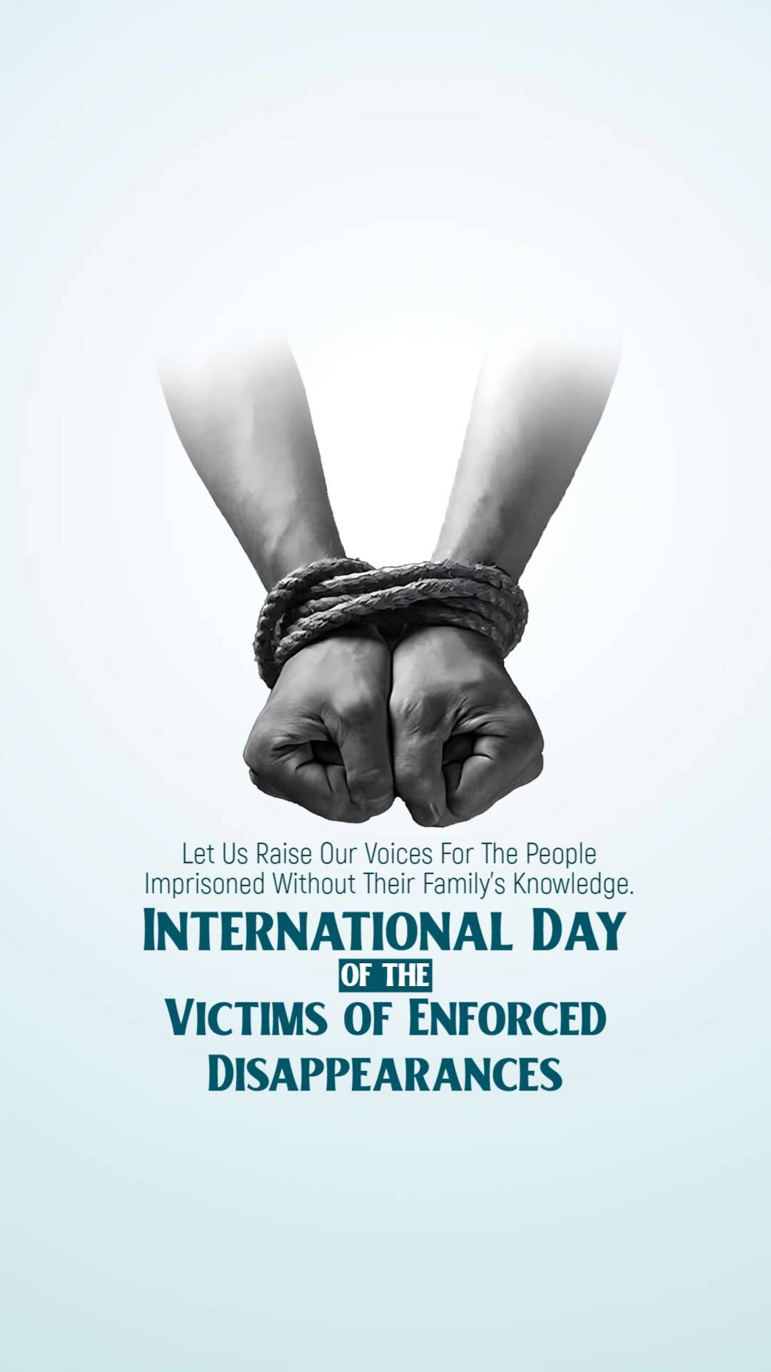 International Day of the Victims of Enforced Disappearances