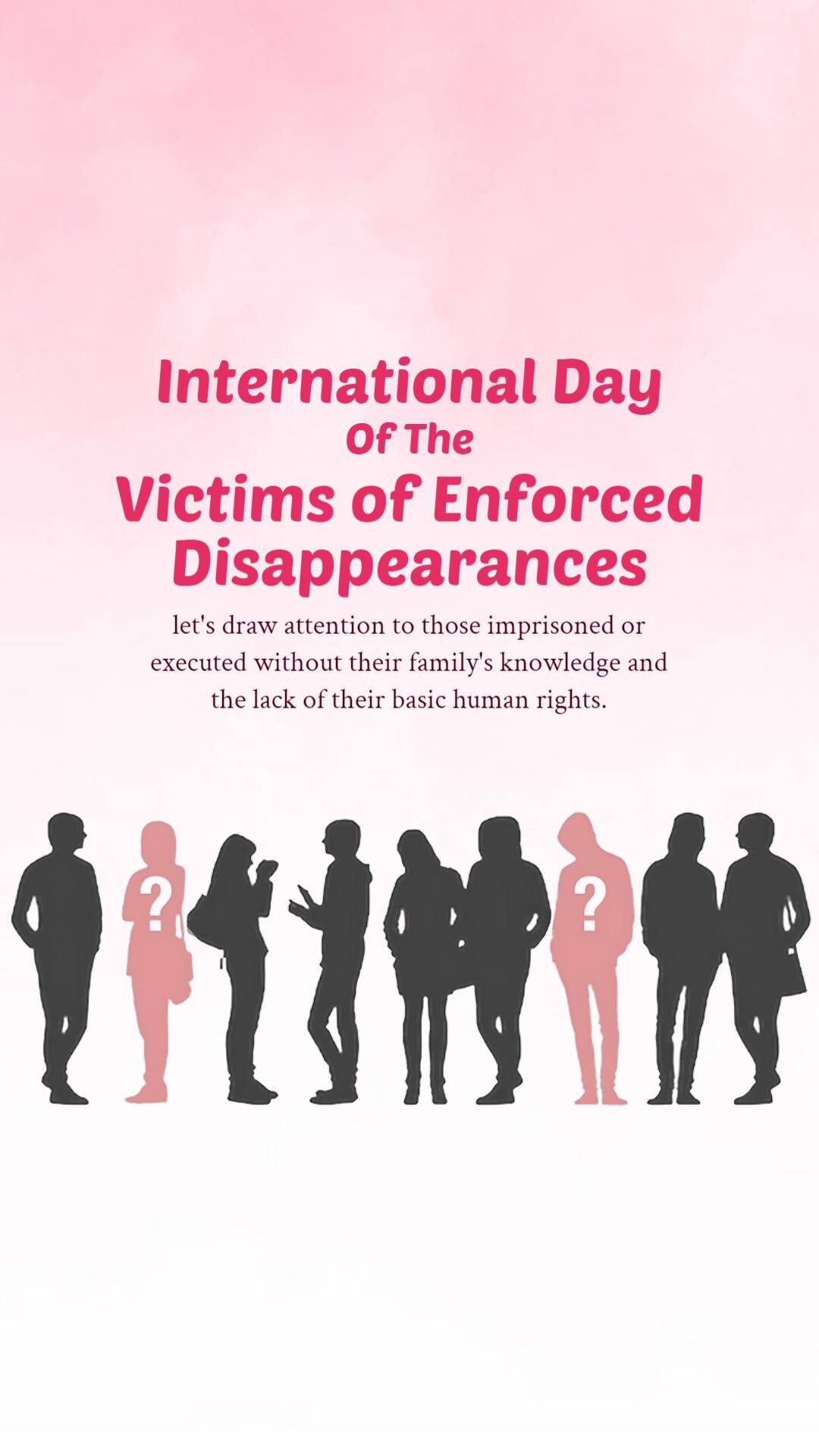 International Day of the Victims of Enforced Disappearances