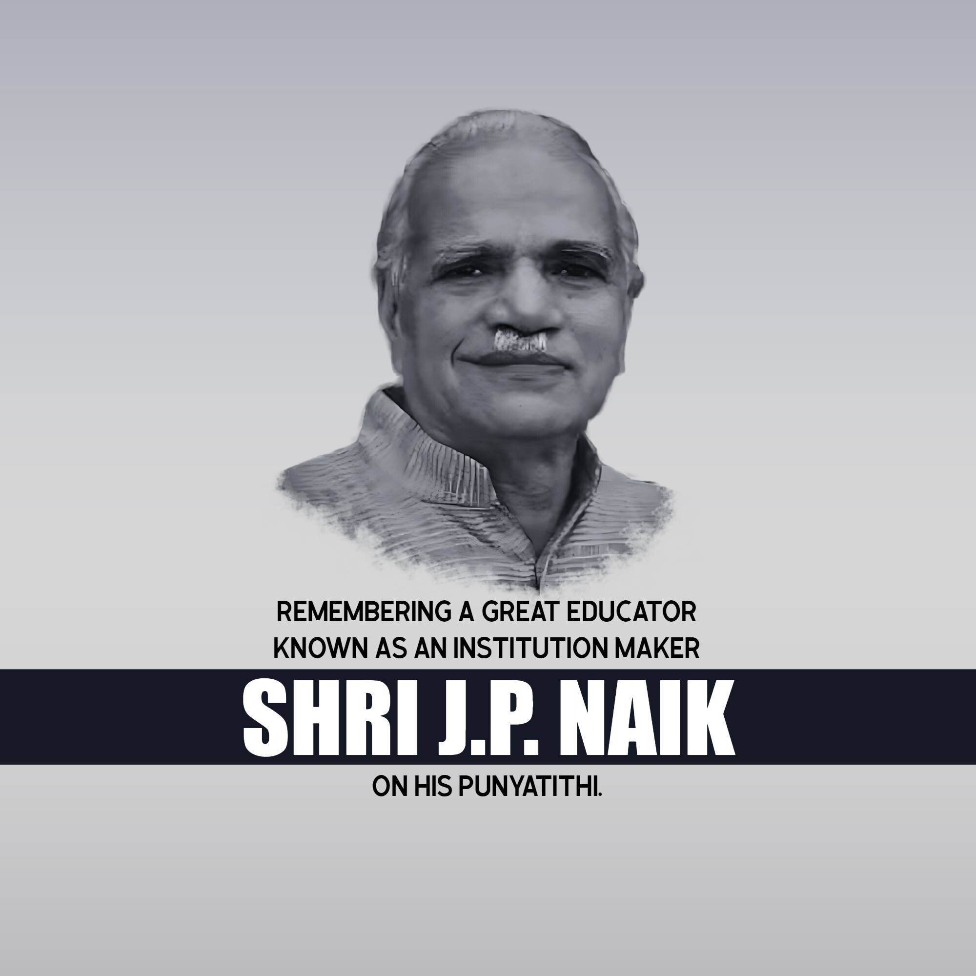 Shri Jayant Pandurang Naik Punyatithi