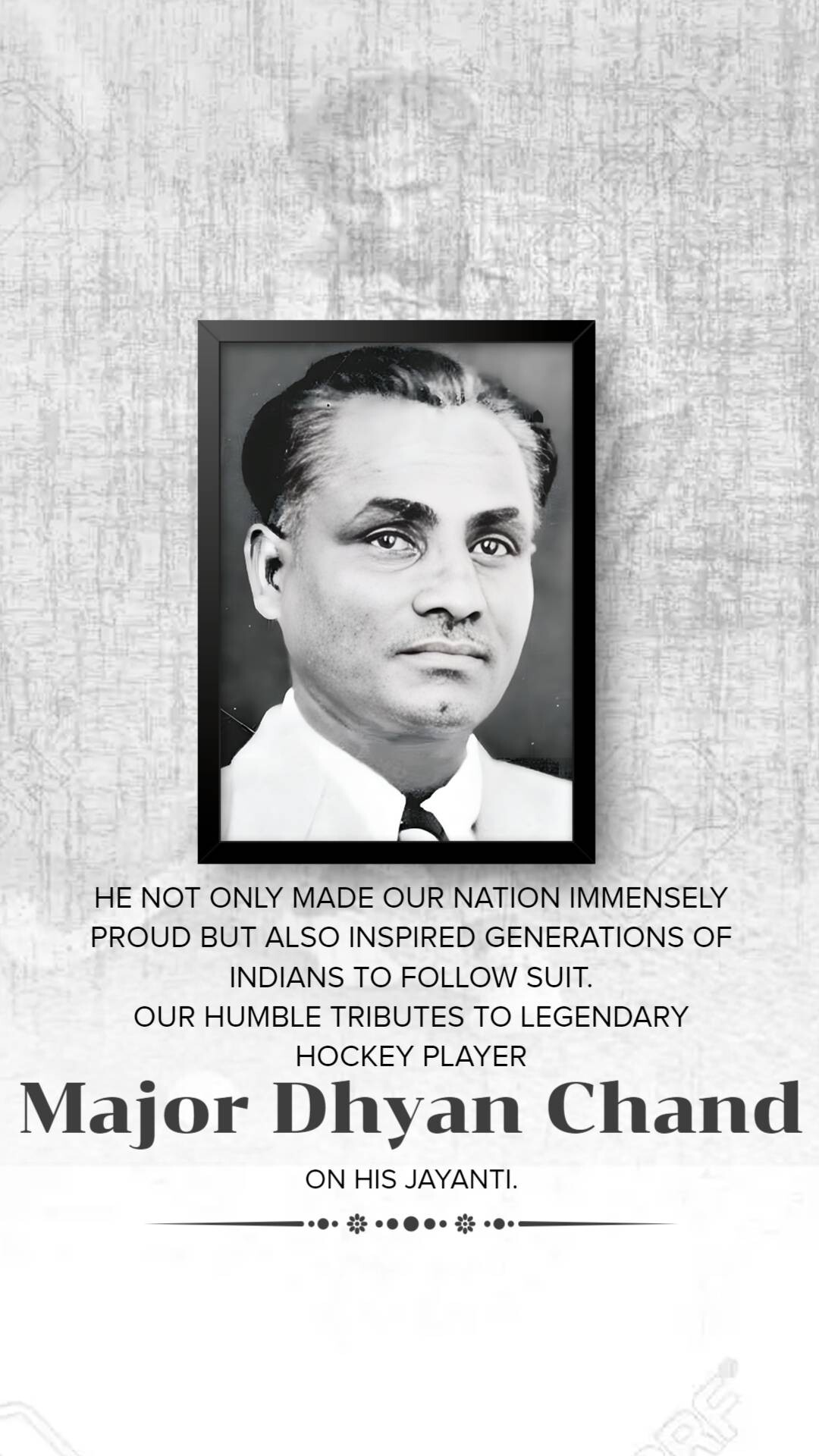 Major Dhyan Chand Jayanti