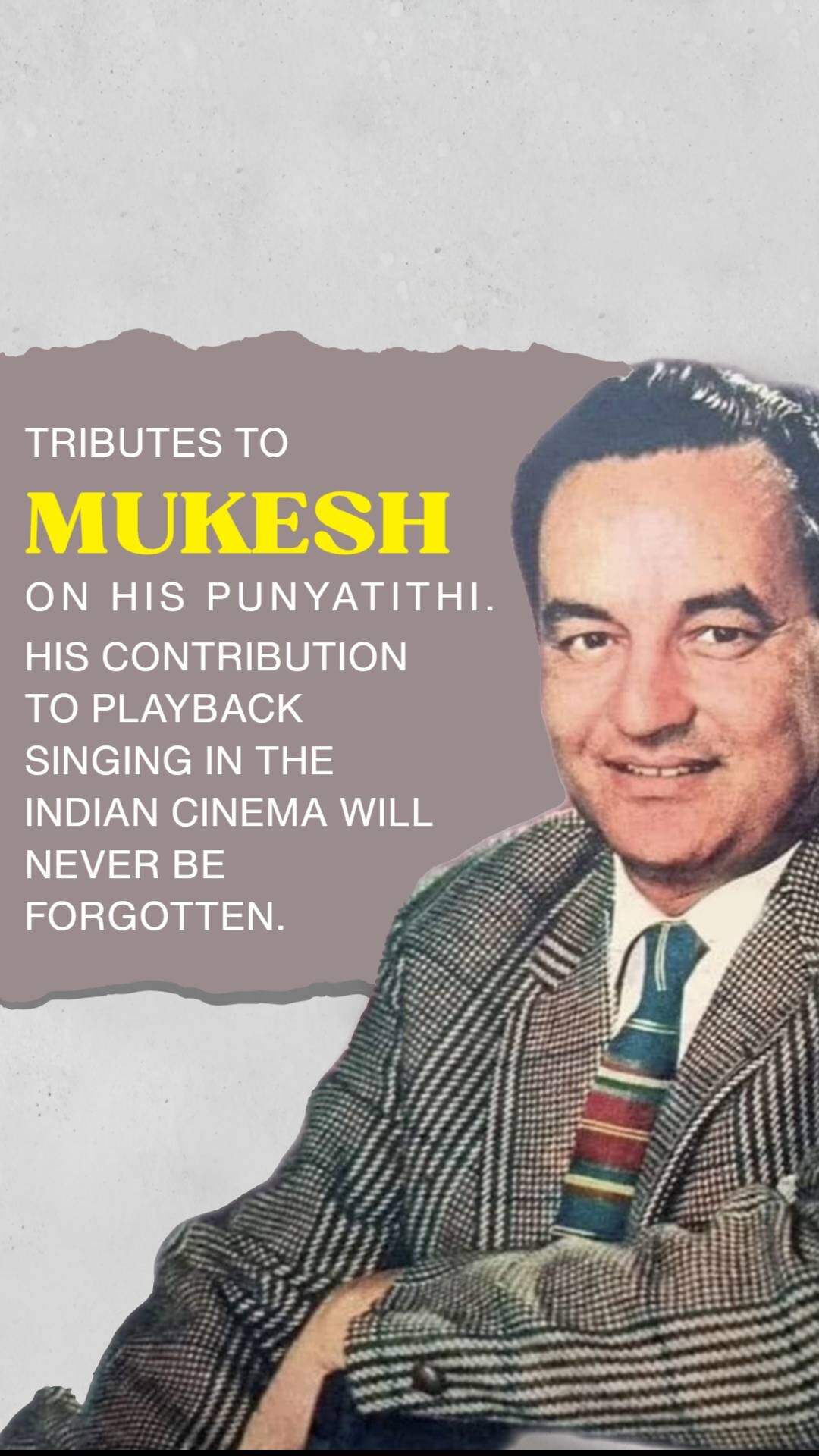 Mukesh Chand Mathur Punyatithi