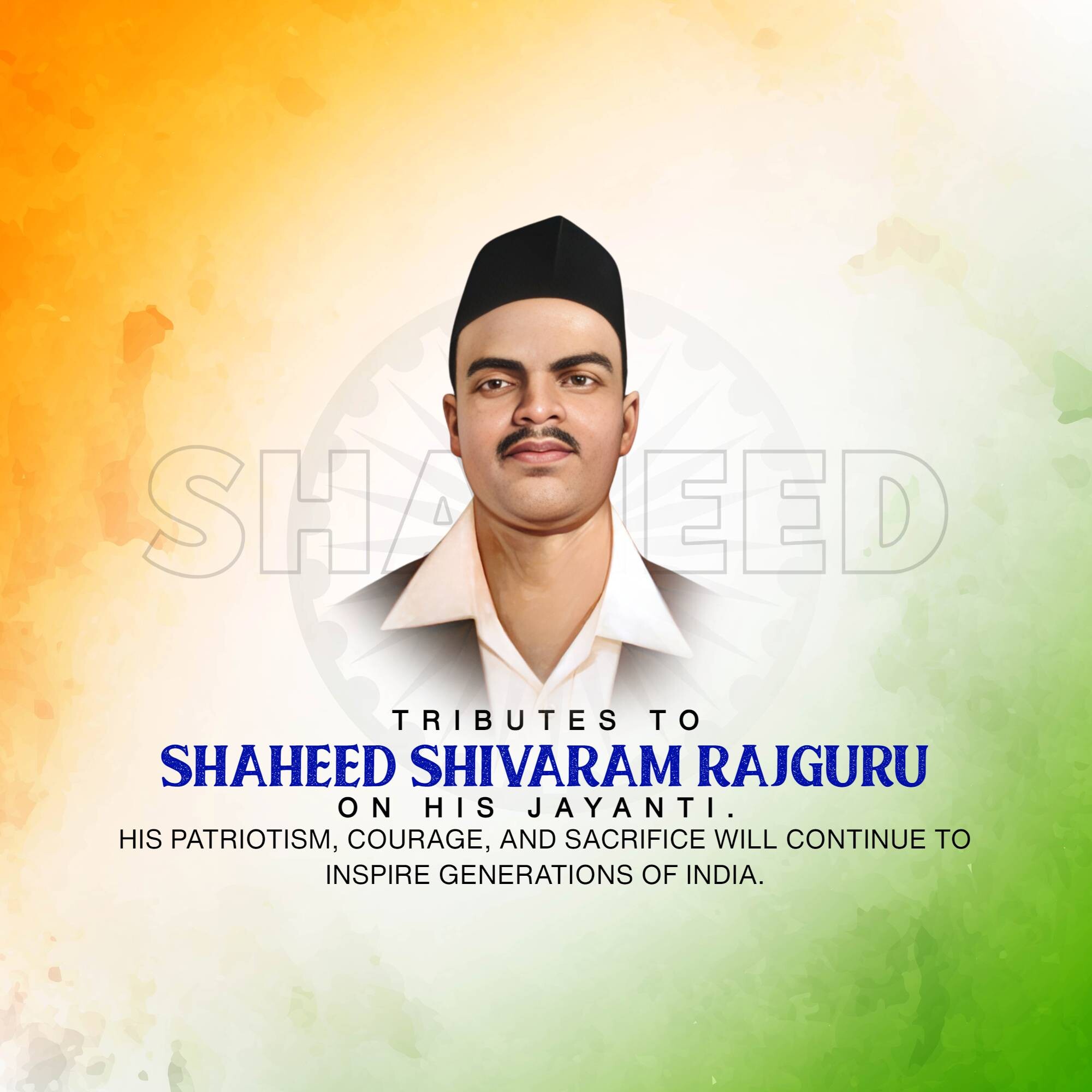 Shivaram Rajguru Jayanti