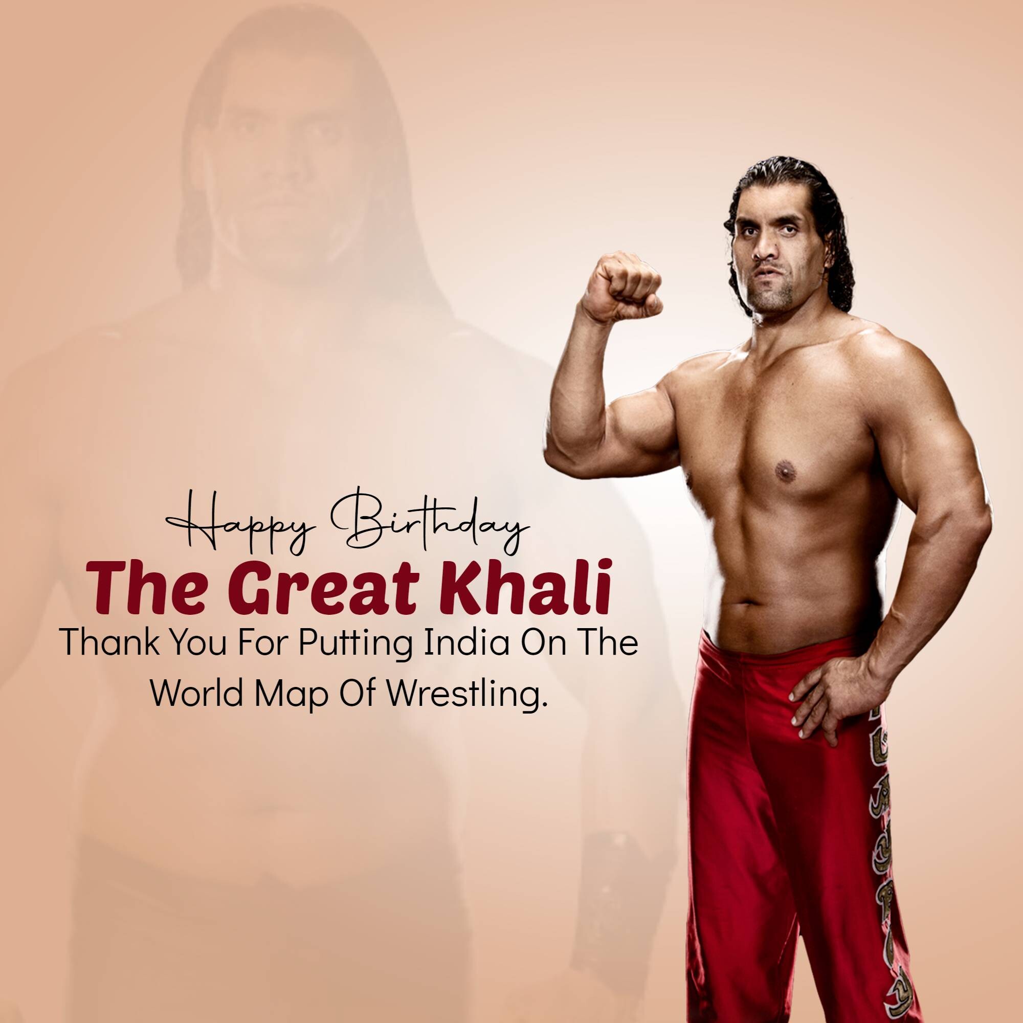 The Great Khali Birthday