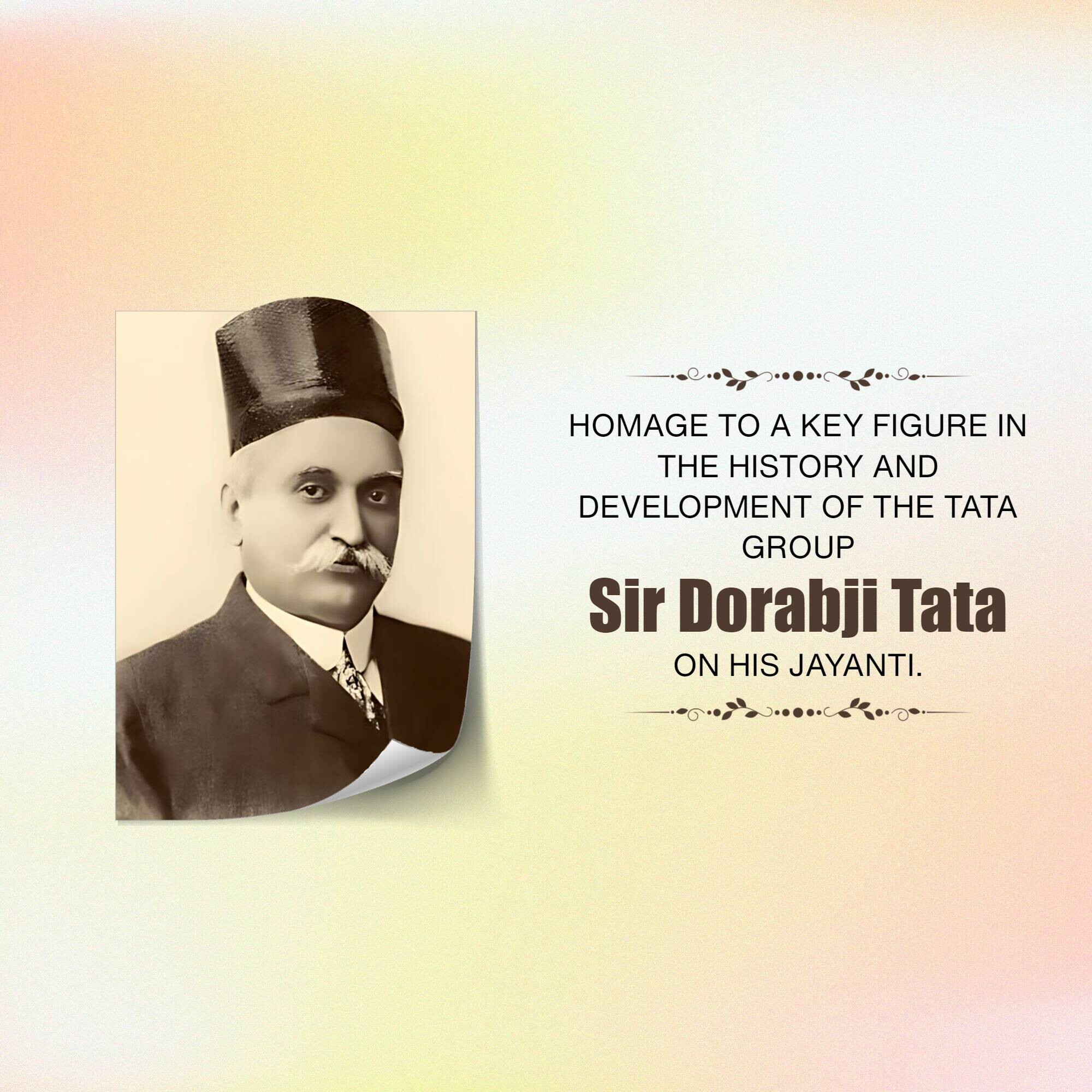 Dorabji Tata Jayanti