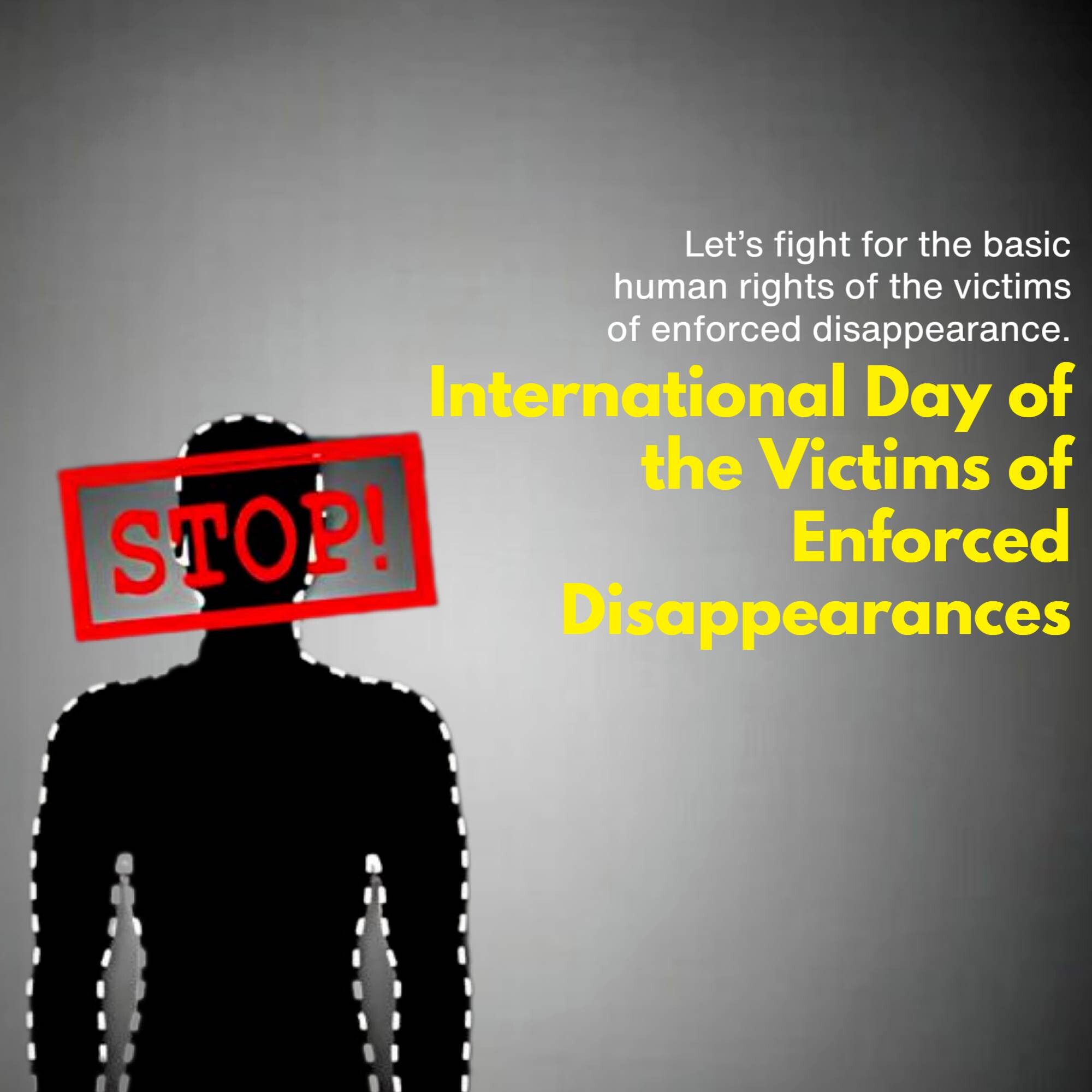 International Day of the Victims of Enforced Disappearances