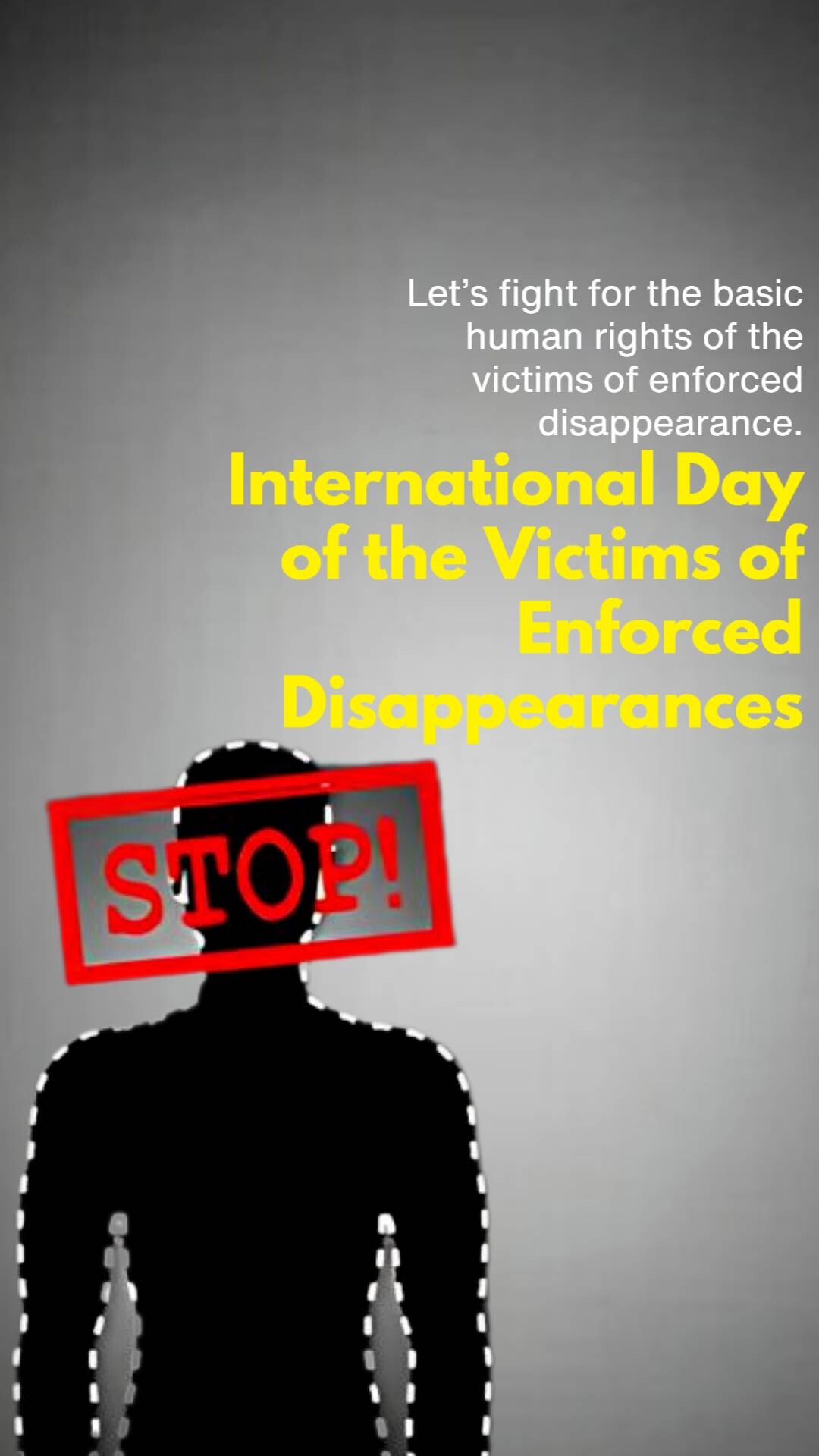 International Day of the Victims of Enforced Disappearances