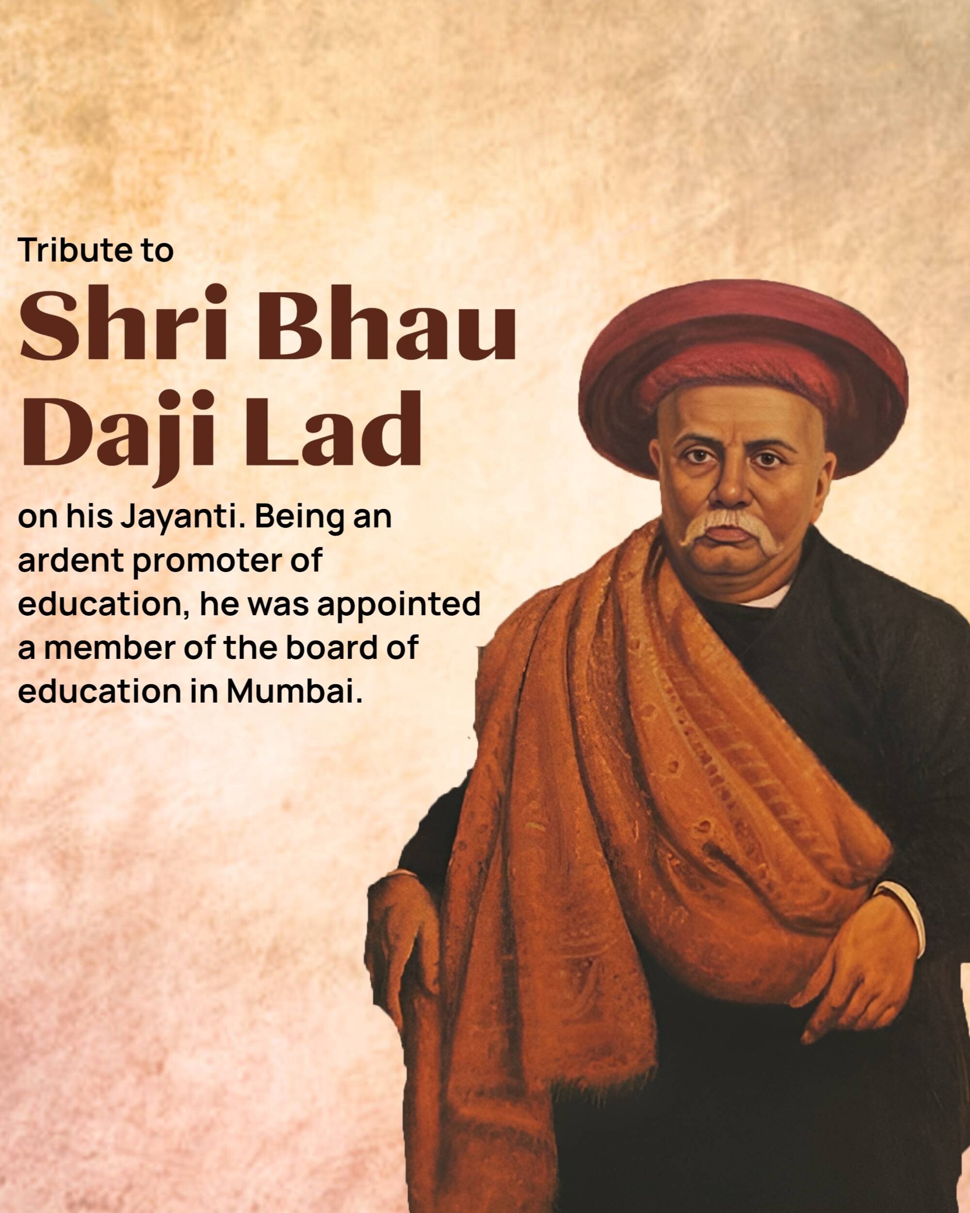 Bhau Daji Lad Jayanti