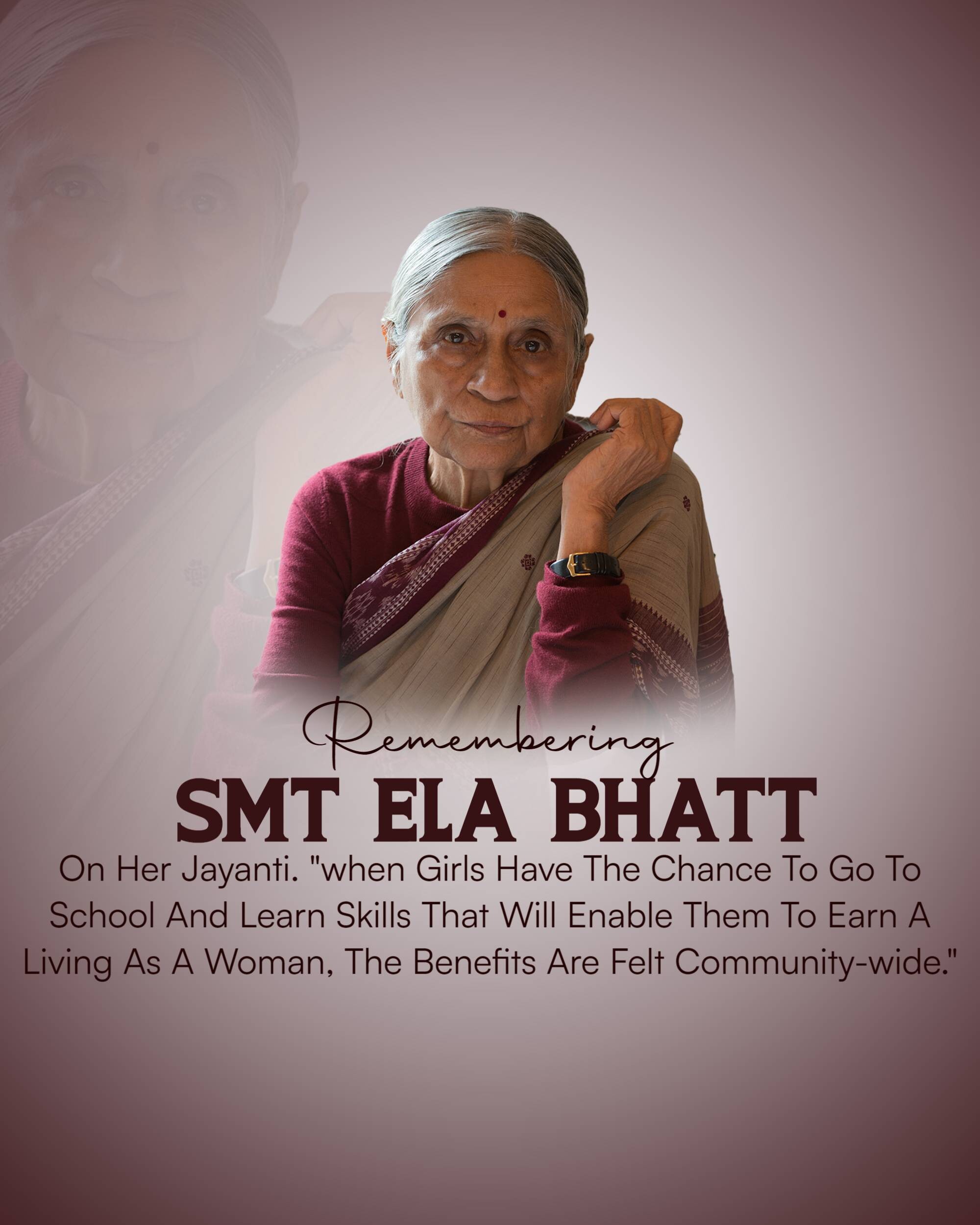 Ela Ramesh Bhatt Jayanti