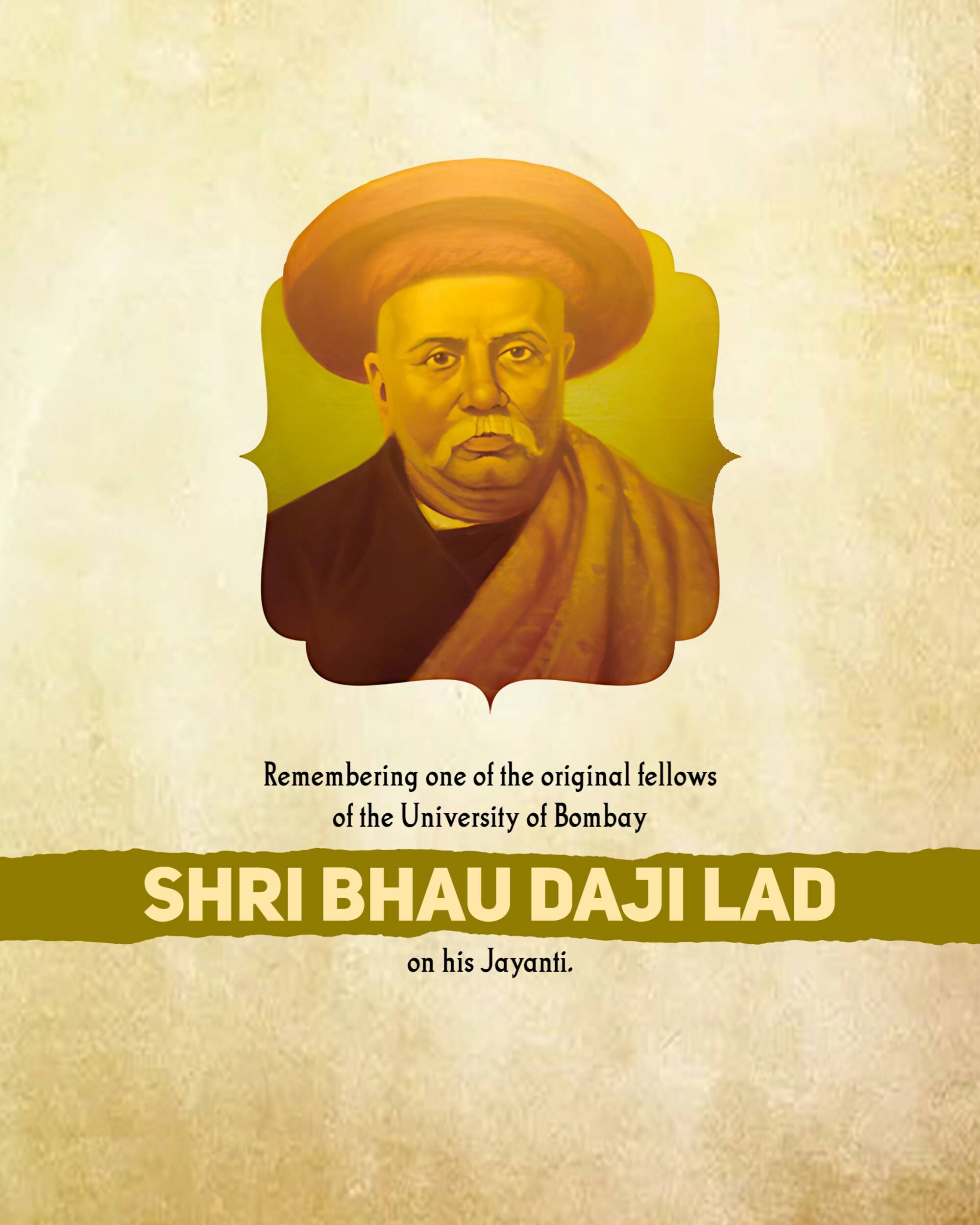 Bhau Daji Lad Jayanti
