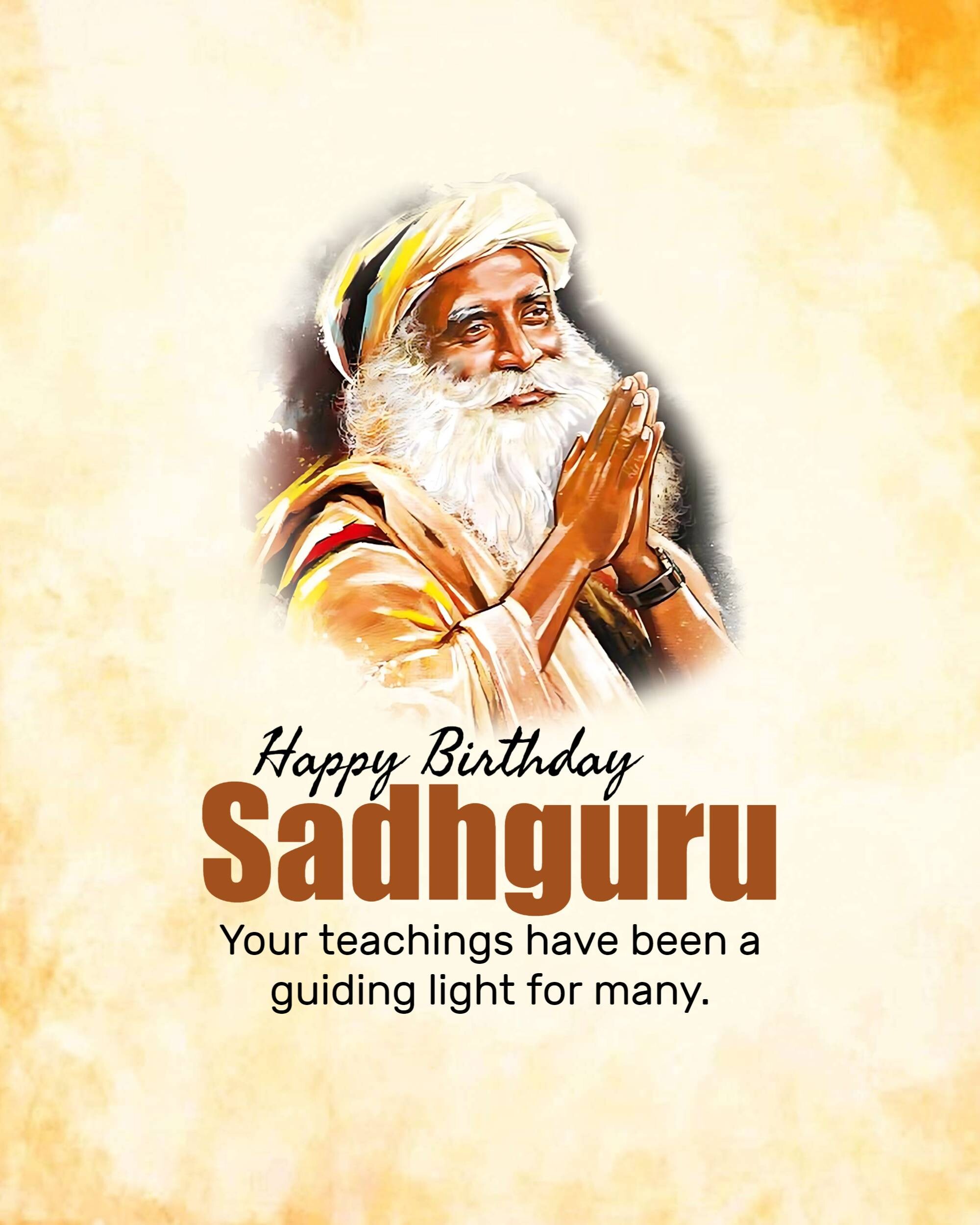 Jaggi Vasudev Birthday