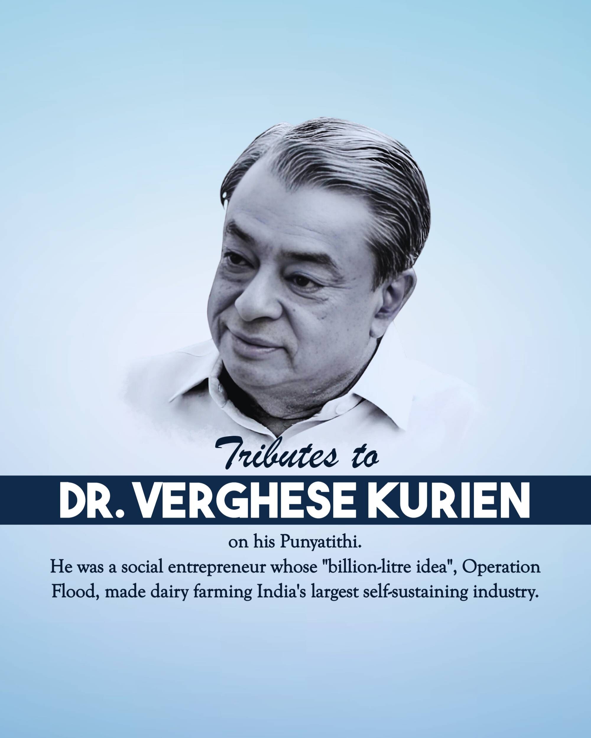 Verghese Kurien Punyatithi