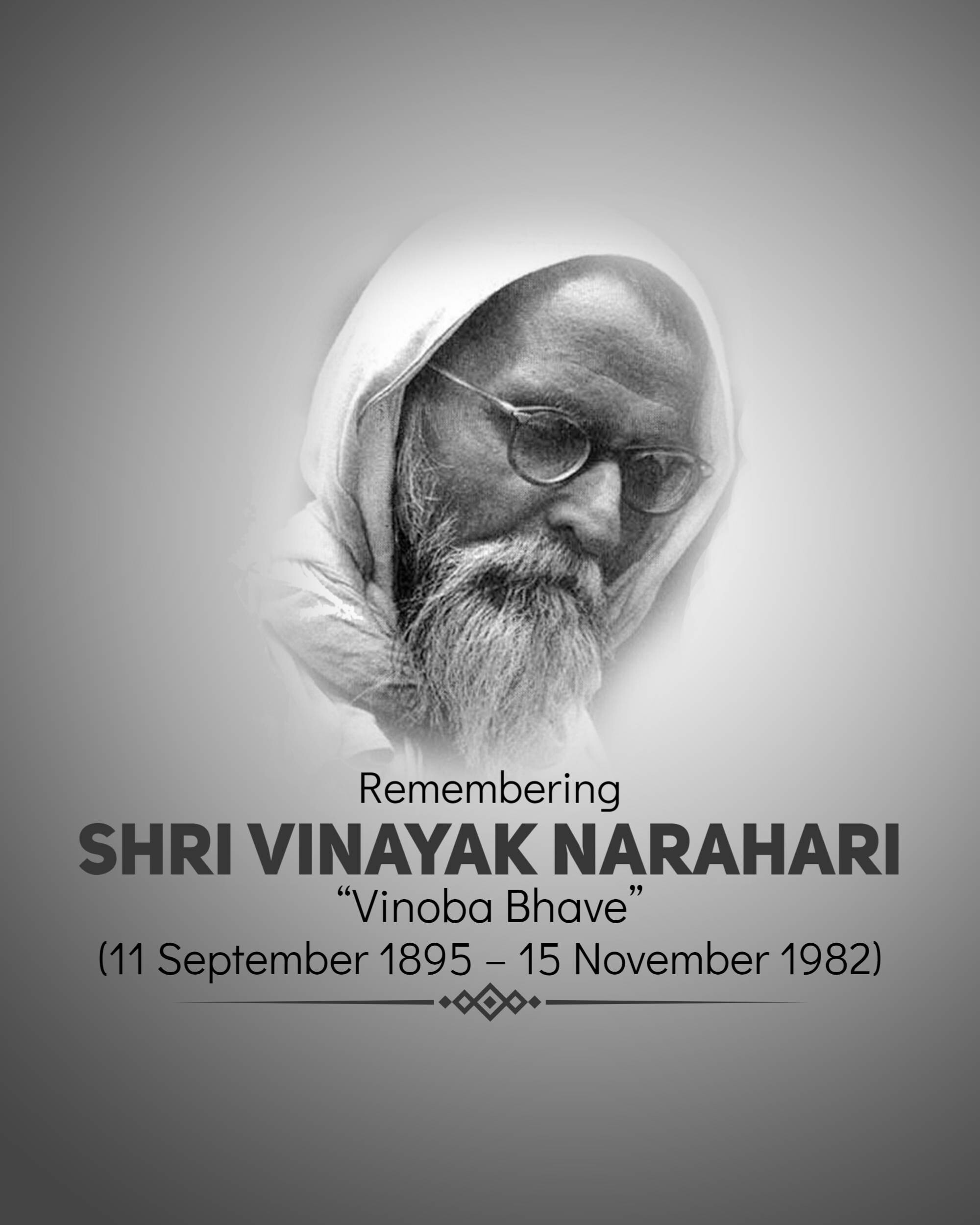 Vinoba Bhave Jayanti