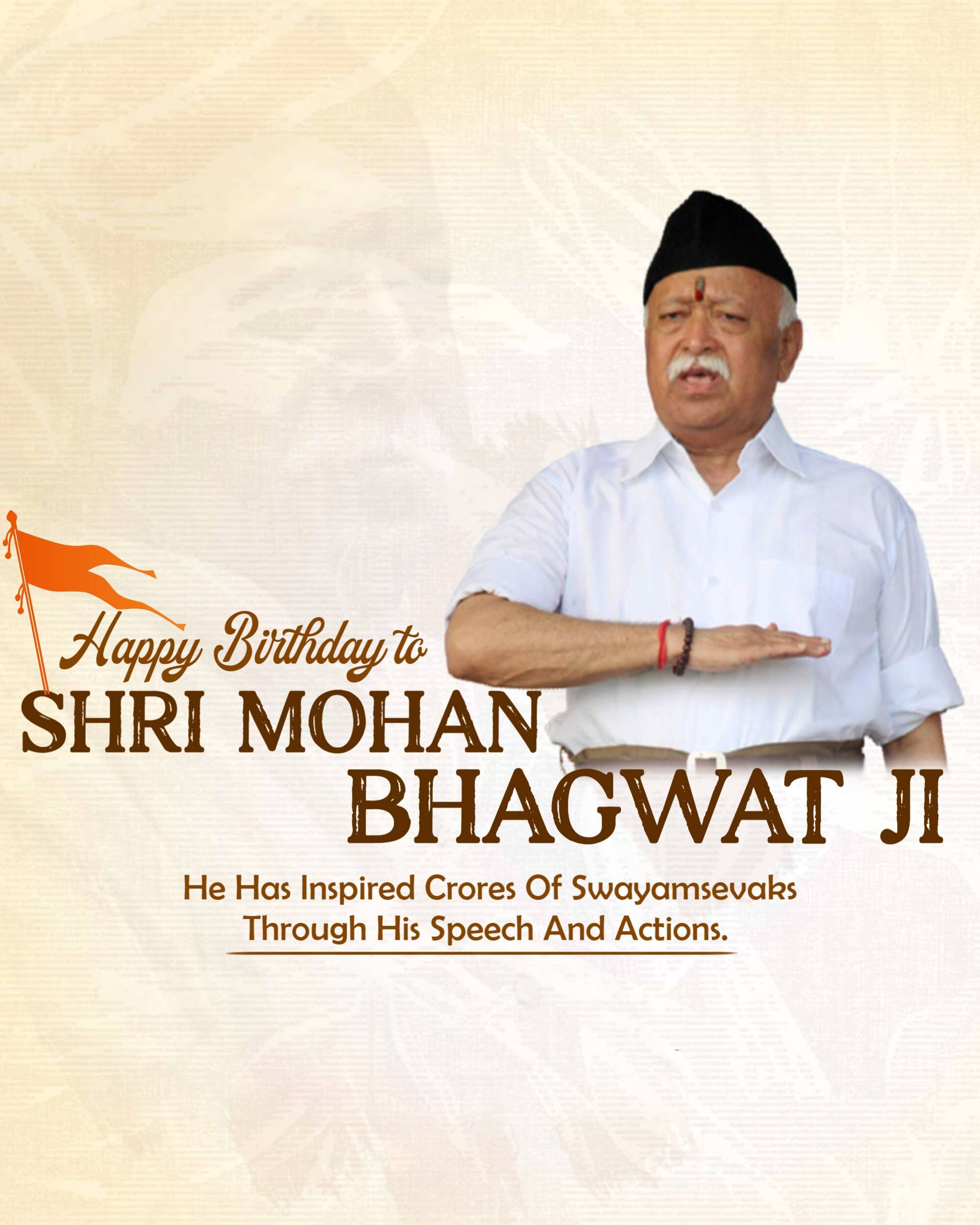 Mohan Bhagwat Birthday