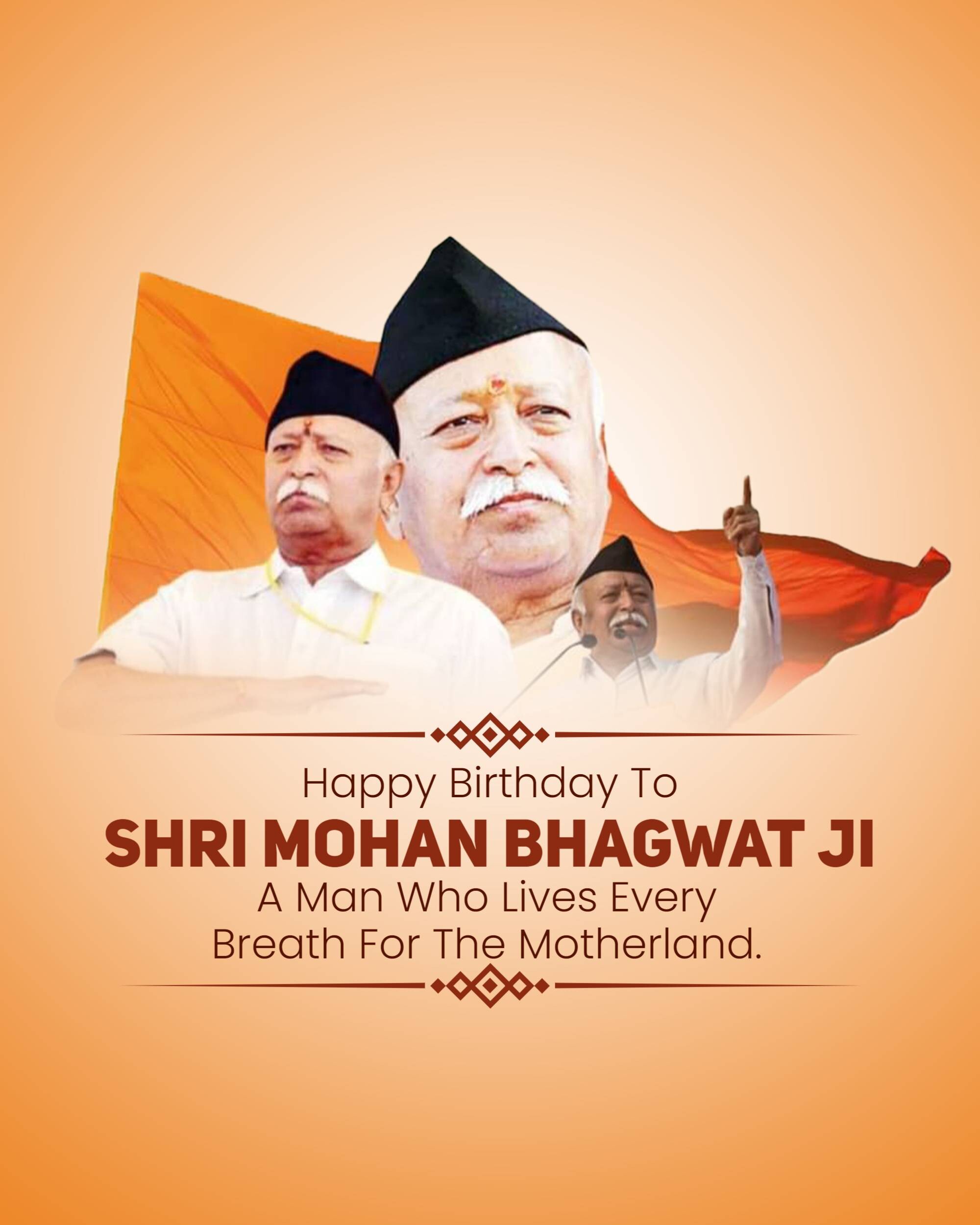 Mohan Bhagwat Birthday