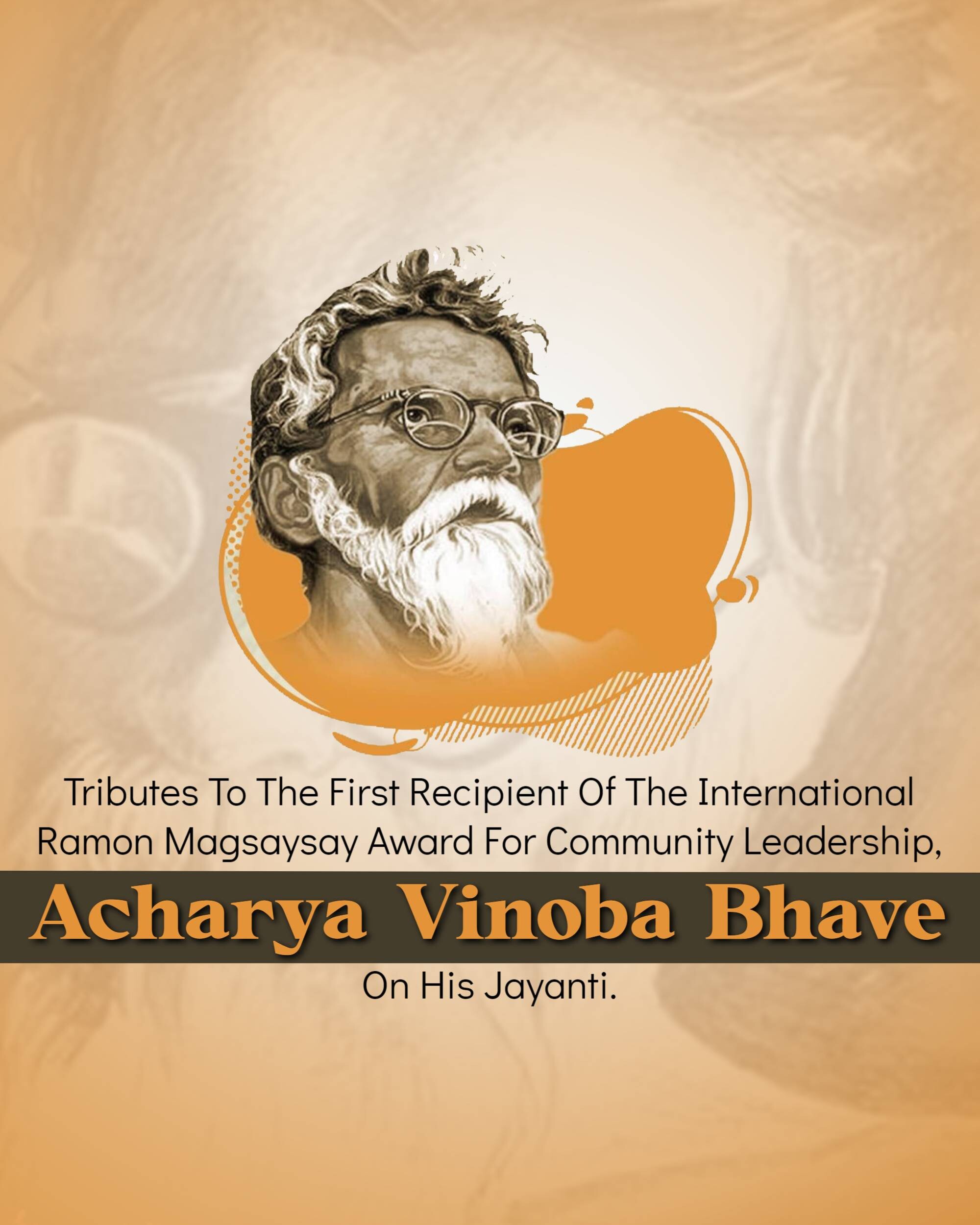 Vinoba Bhave Jayanti