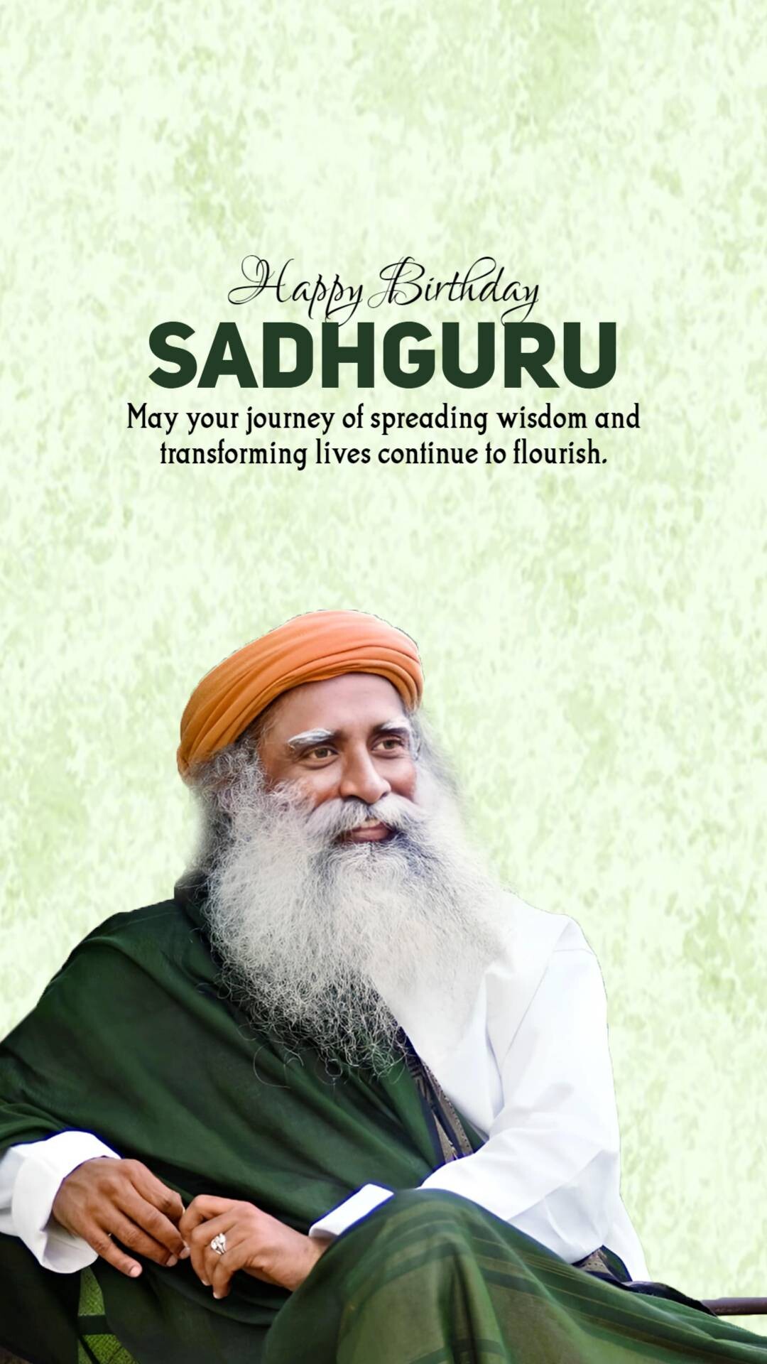 Jaggi Vasudev Birthday