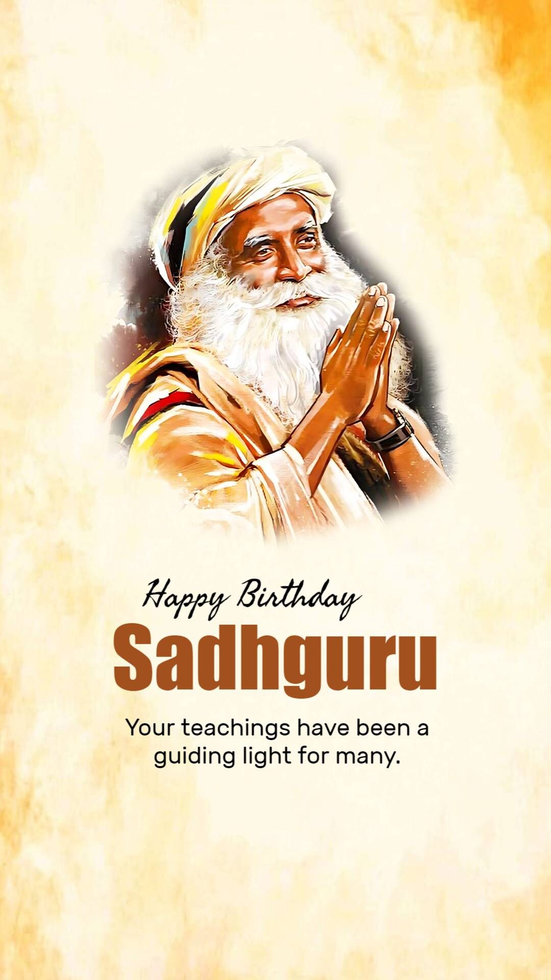 Jaggi Vasudev Birthday