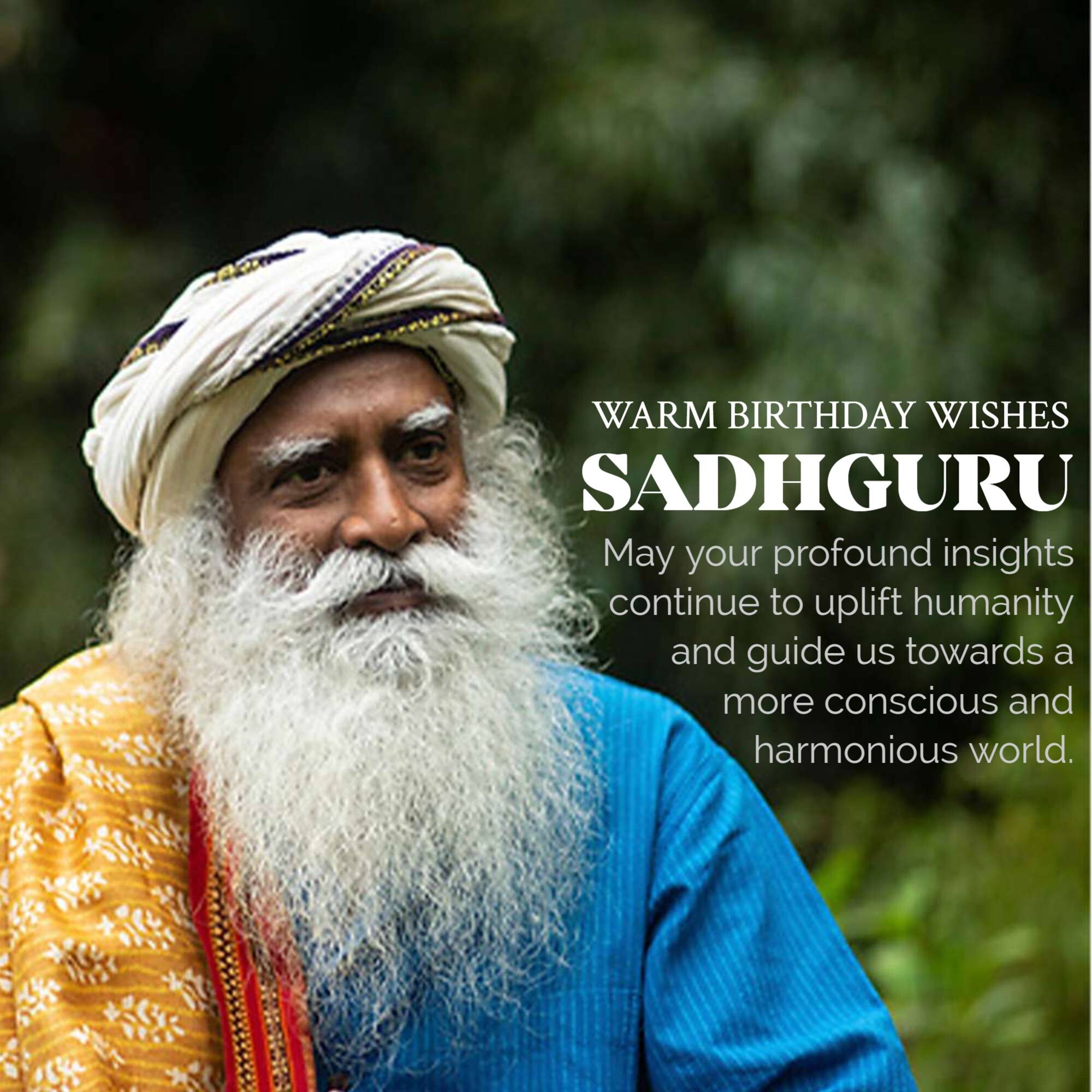 Jaggi Vasudev Birthday