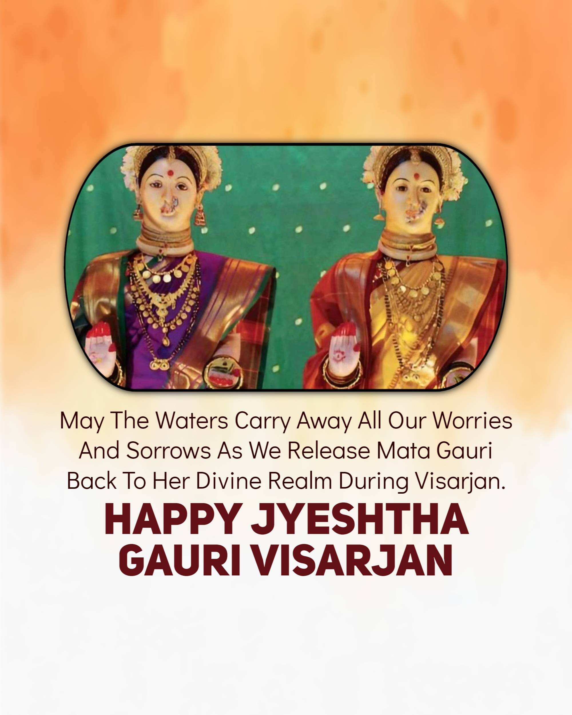 Jyeshtha Gauri Visarjan