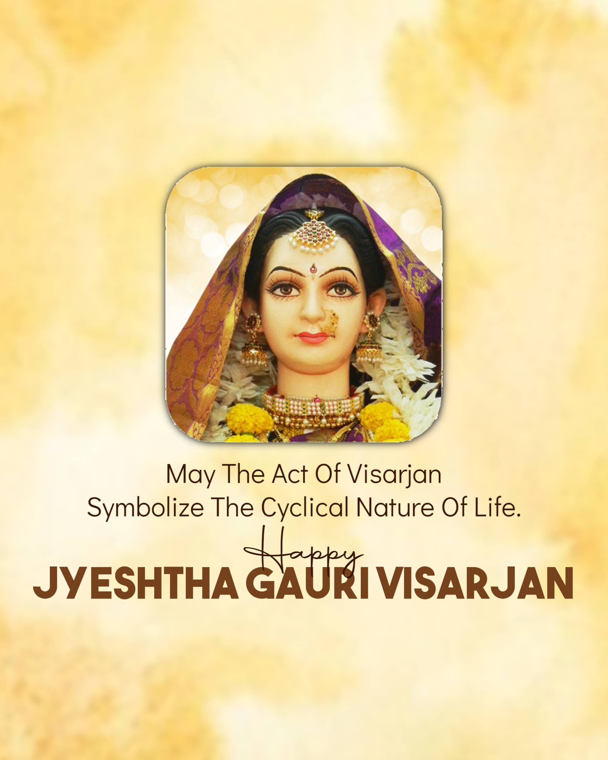 Jyeshtha Gauri Visarjan
