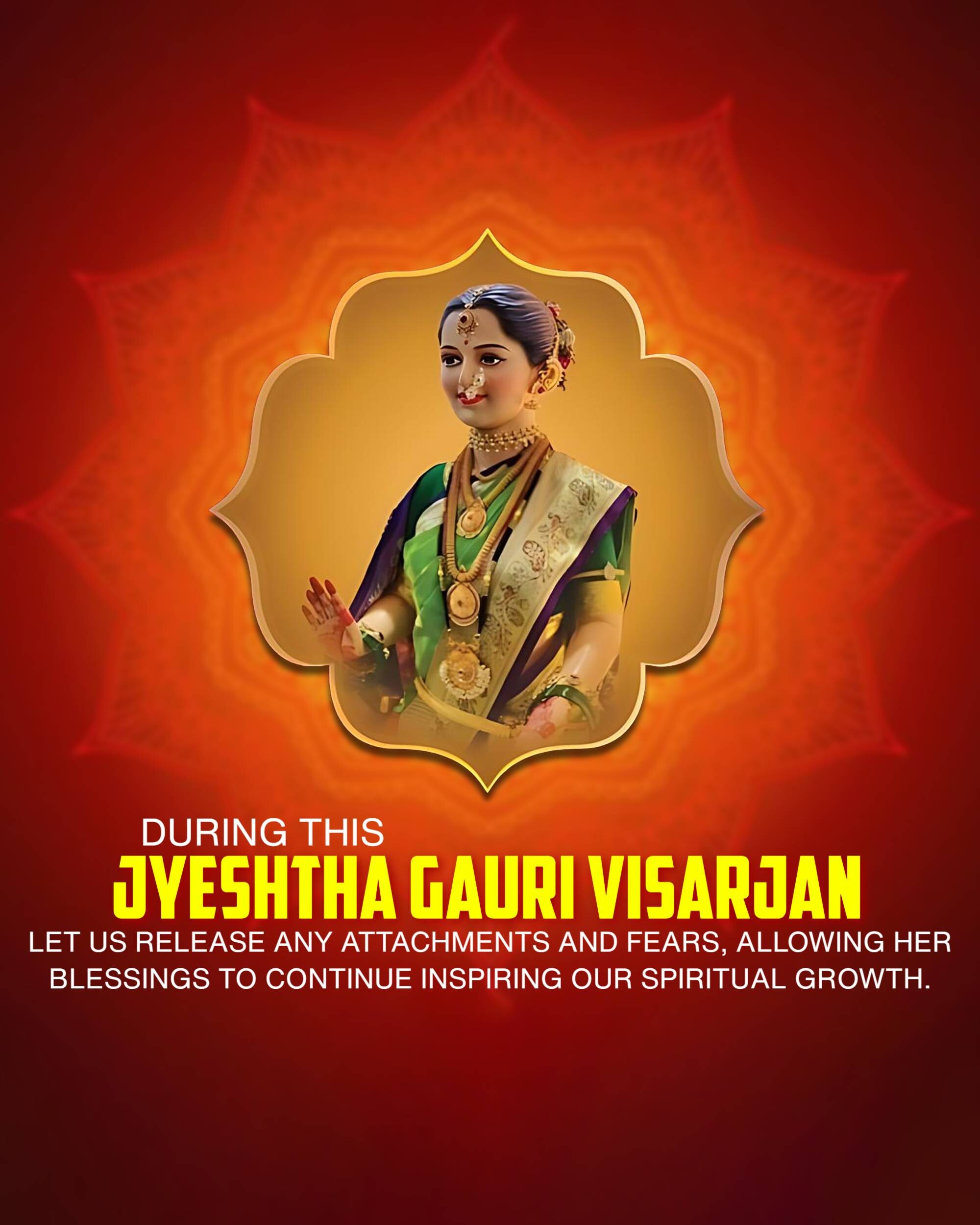 Jyeshtha Gauri Visarjan