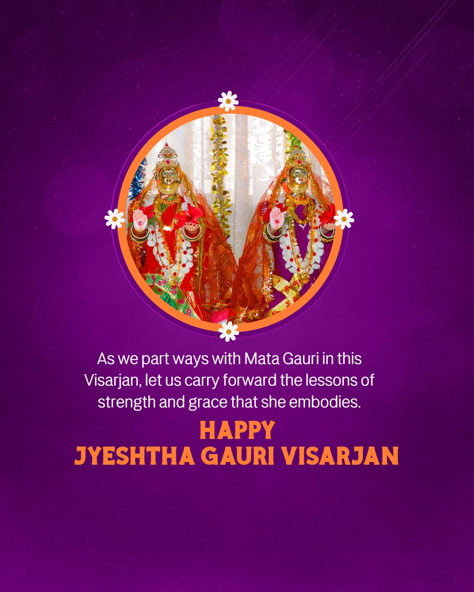 Jyeshtha Gauri Visarjan