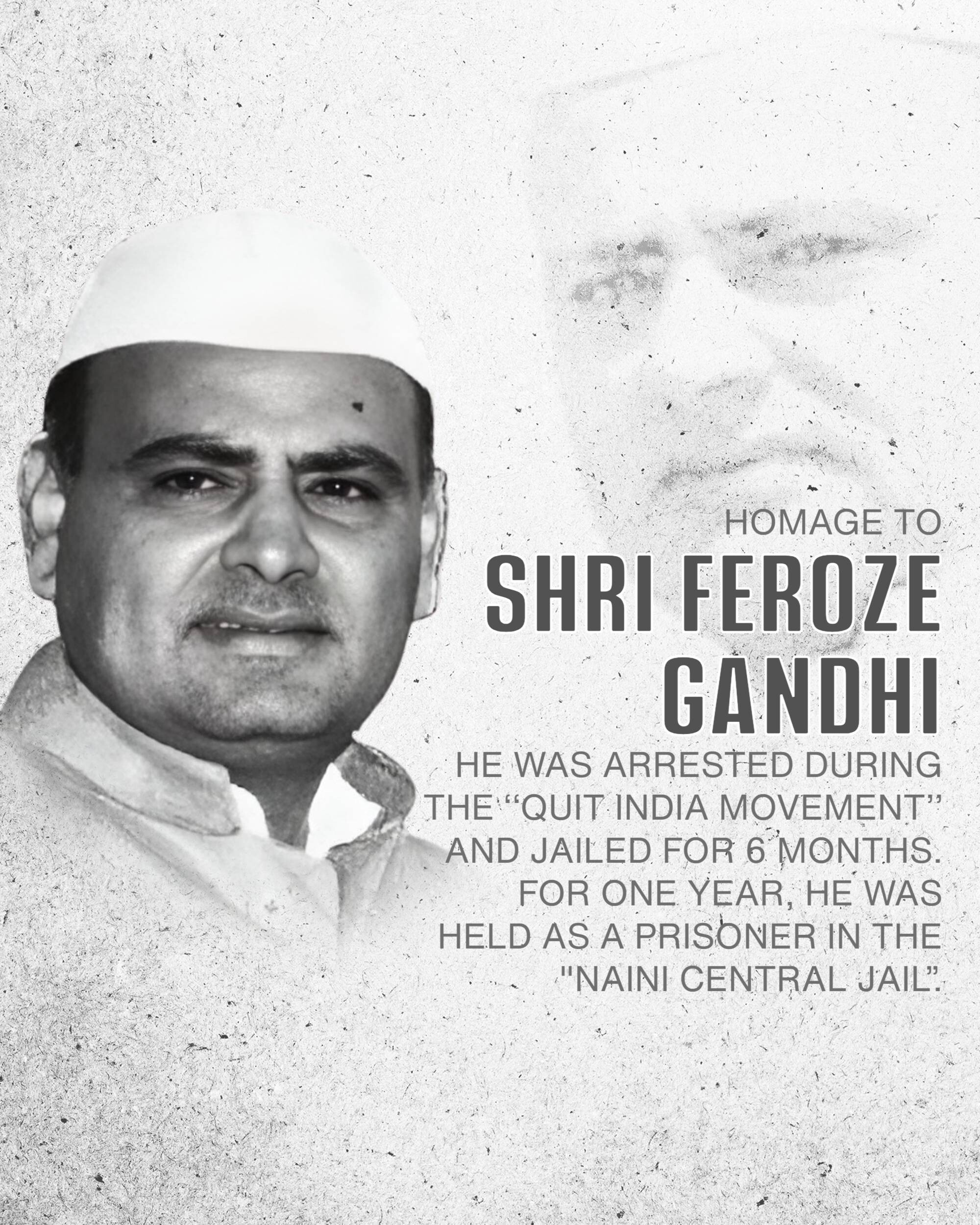 Feroze Gandhi Jayanti